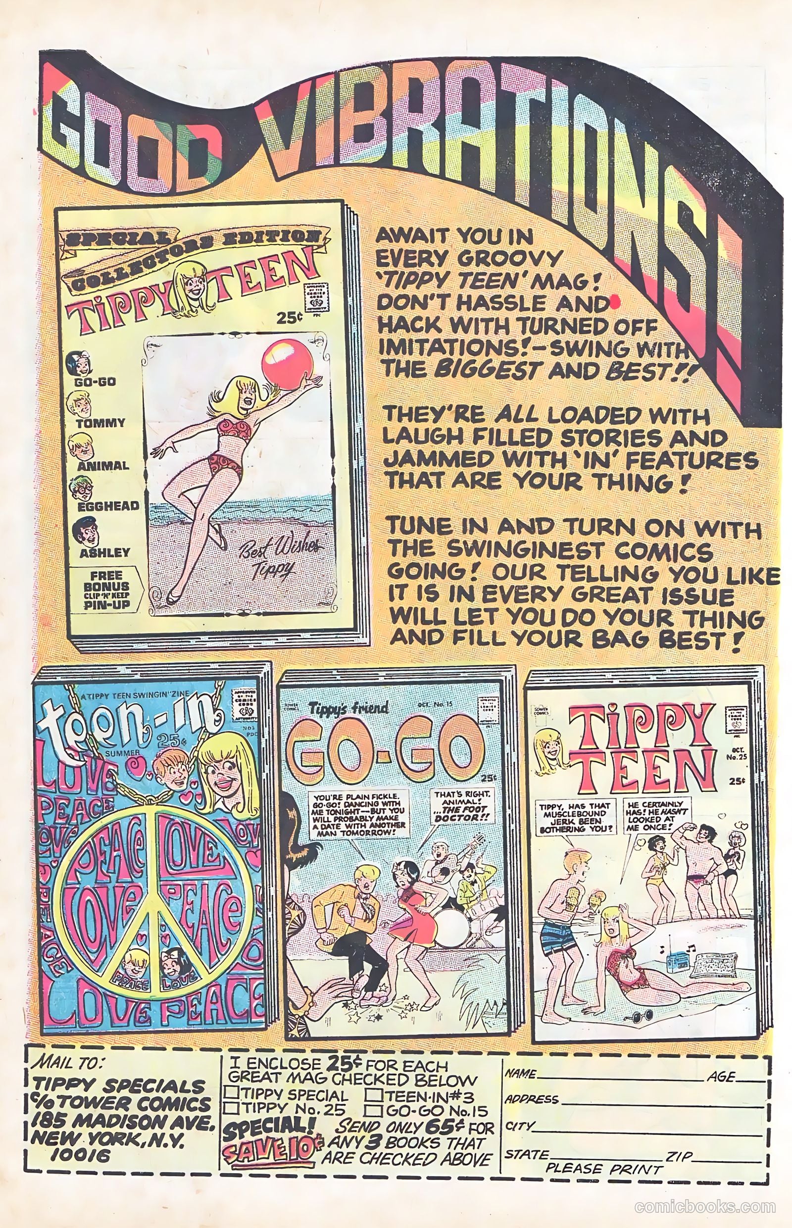 Tippy Teen #25 (1969) — page 32 of 52