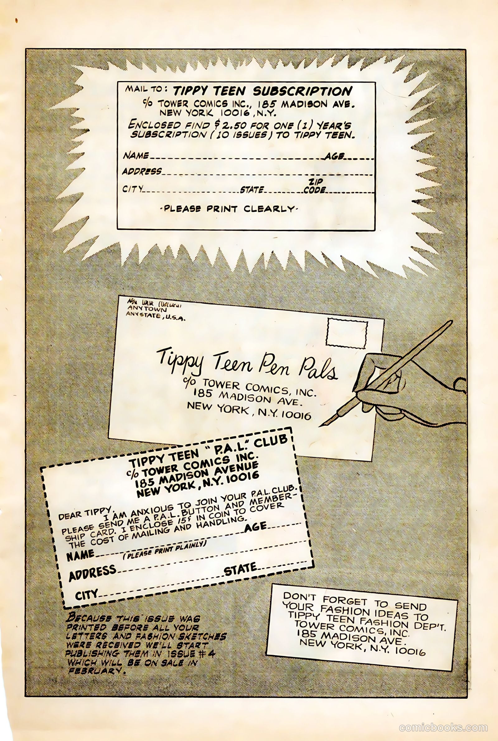 Tippy Teen #3 (1966) — page 57 of 68