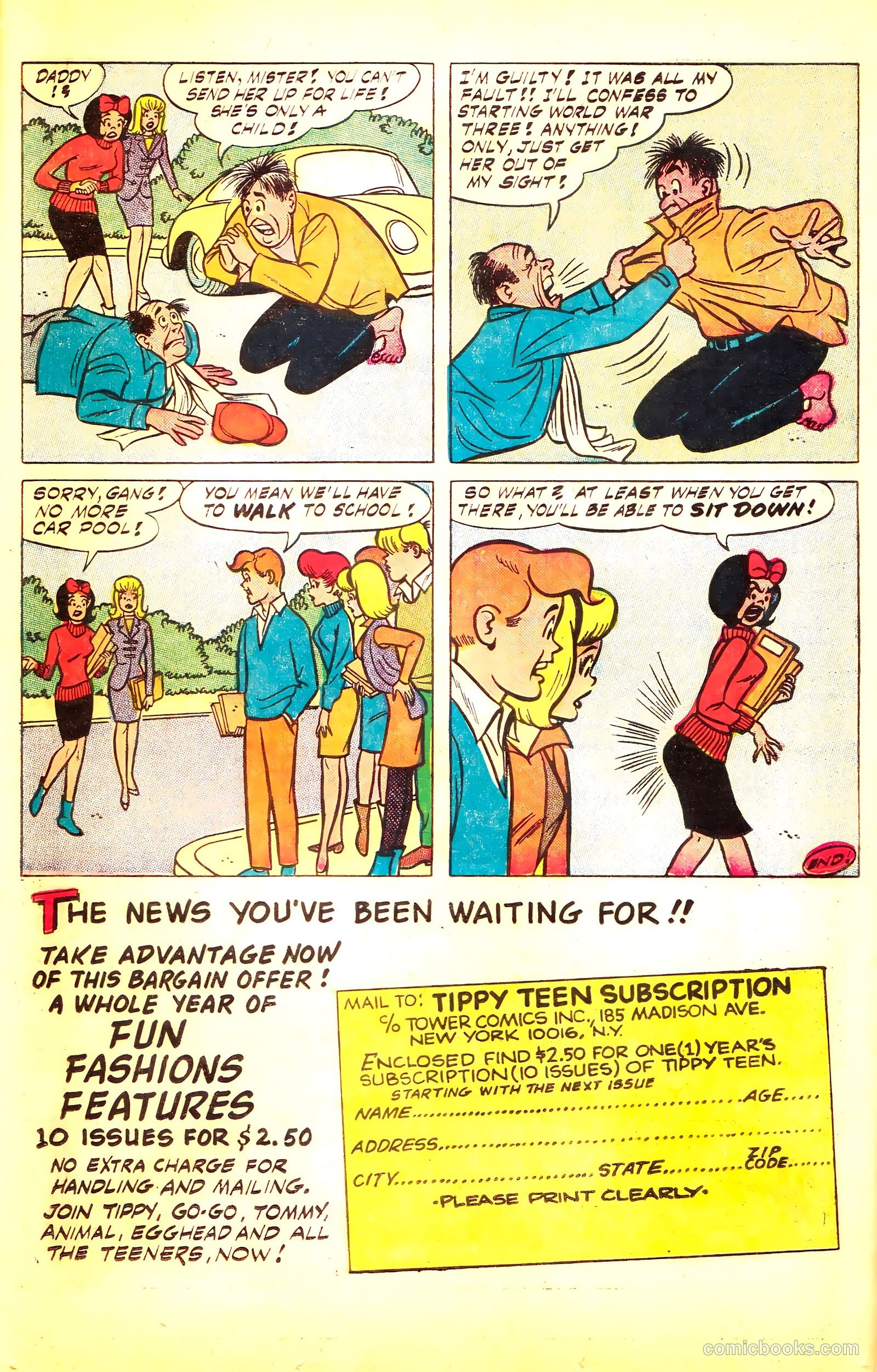 Tippy Teen #4 (1966) — page 15 of 68