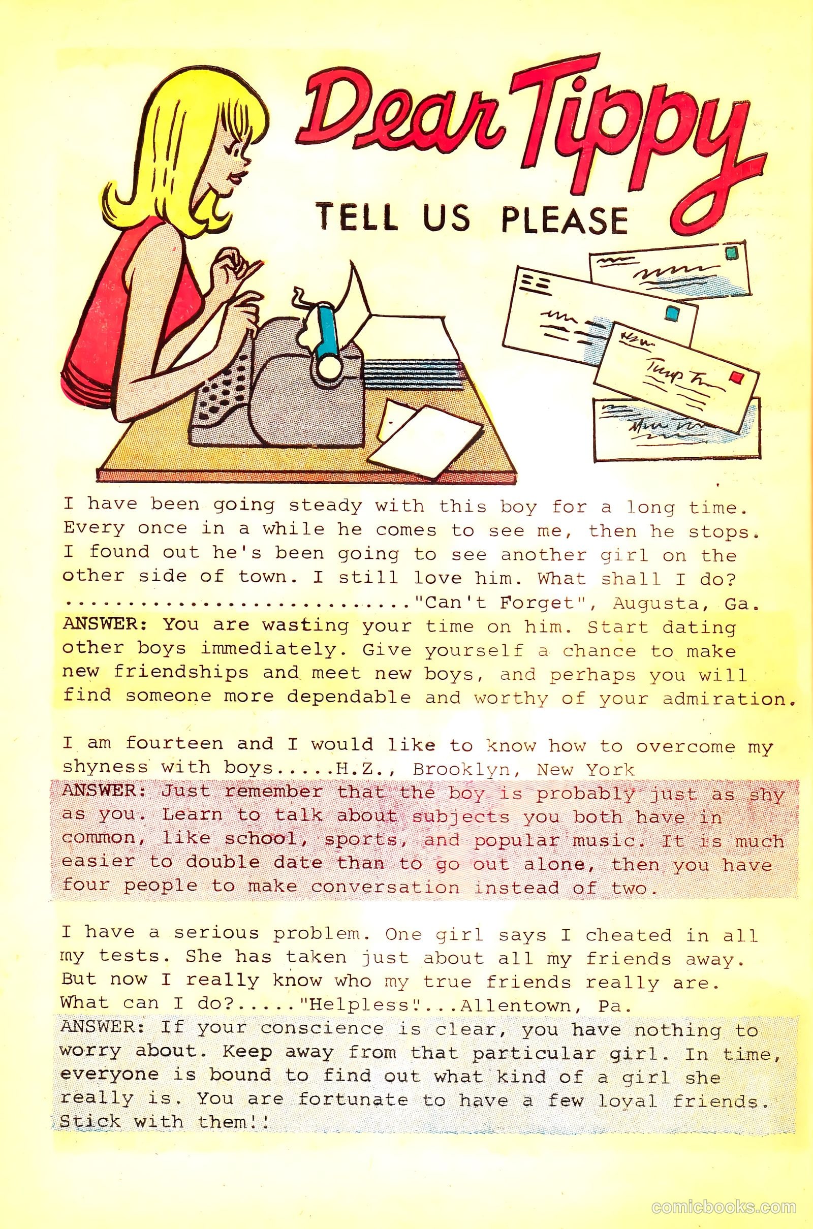 Tippy Teen #4 (1966) — page 32 of 68