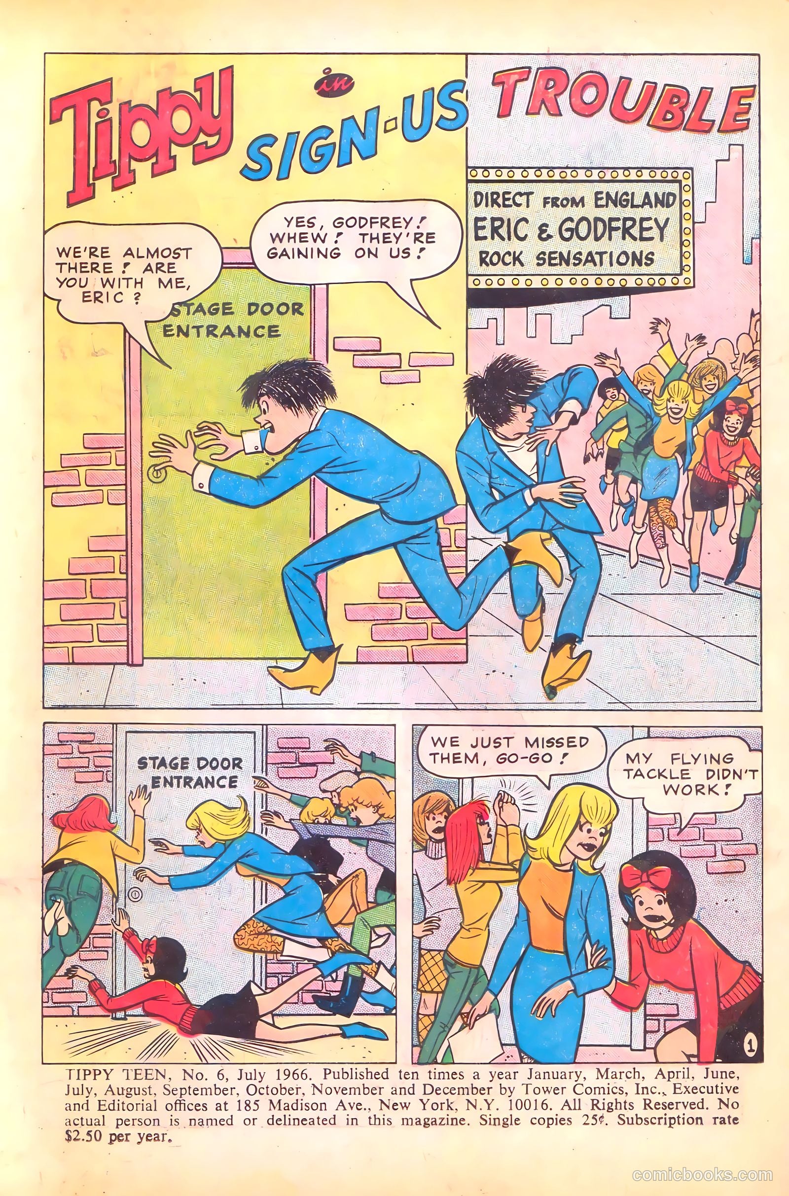 Tippy Teen #6 (1966) — page 3 of 68