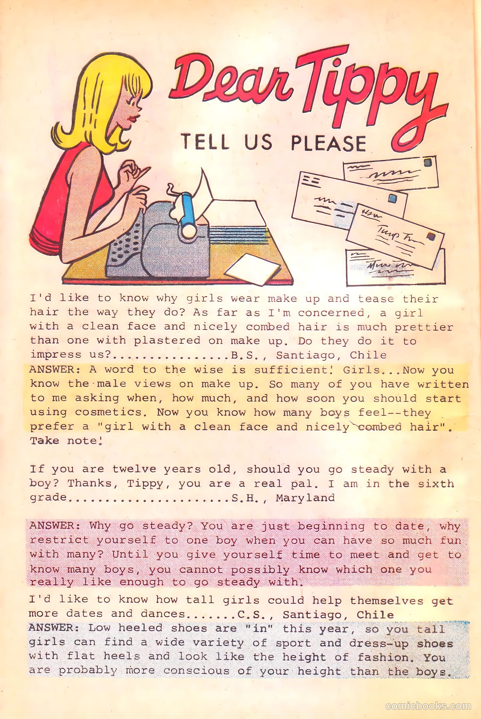 Tippy Teen #6 (1966) — page 22 of 68
