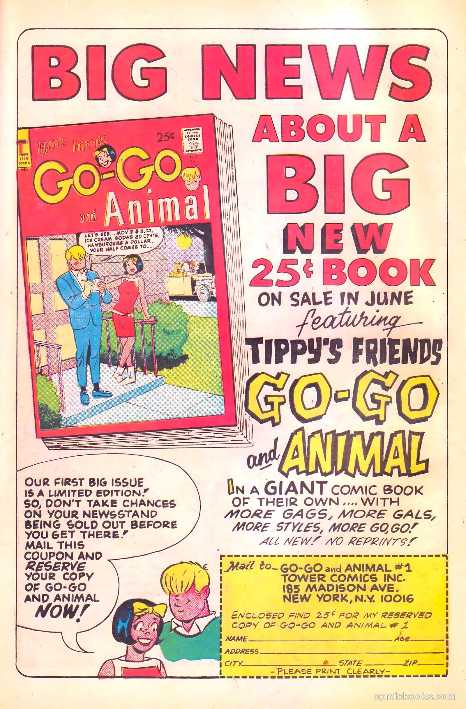 Tippy Teen #6 (1966) — page 54 of 68