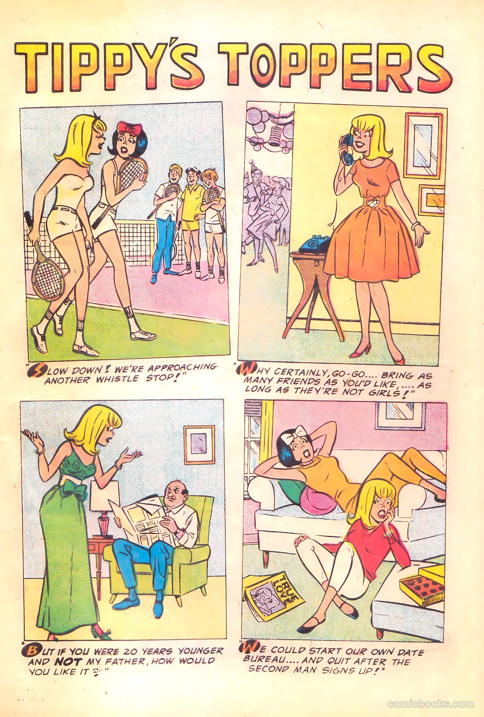Tippy Teen #6 (1966) — page 57 of 68