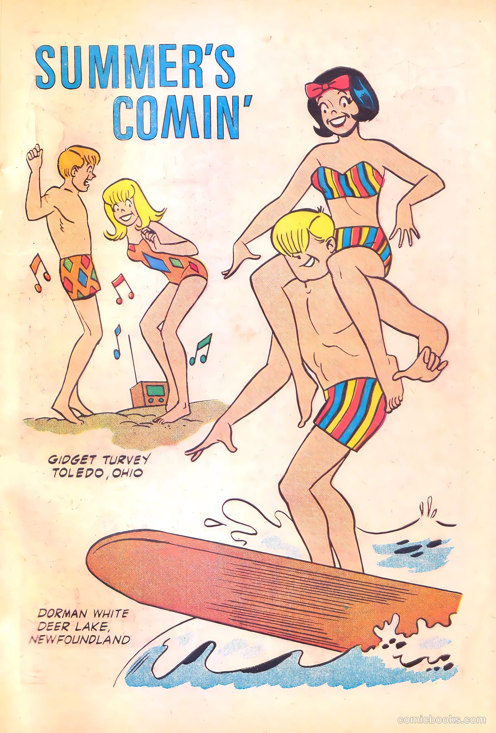 Tippy Teen #6 (1966) — page 65 of 68
