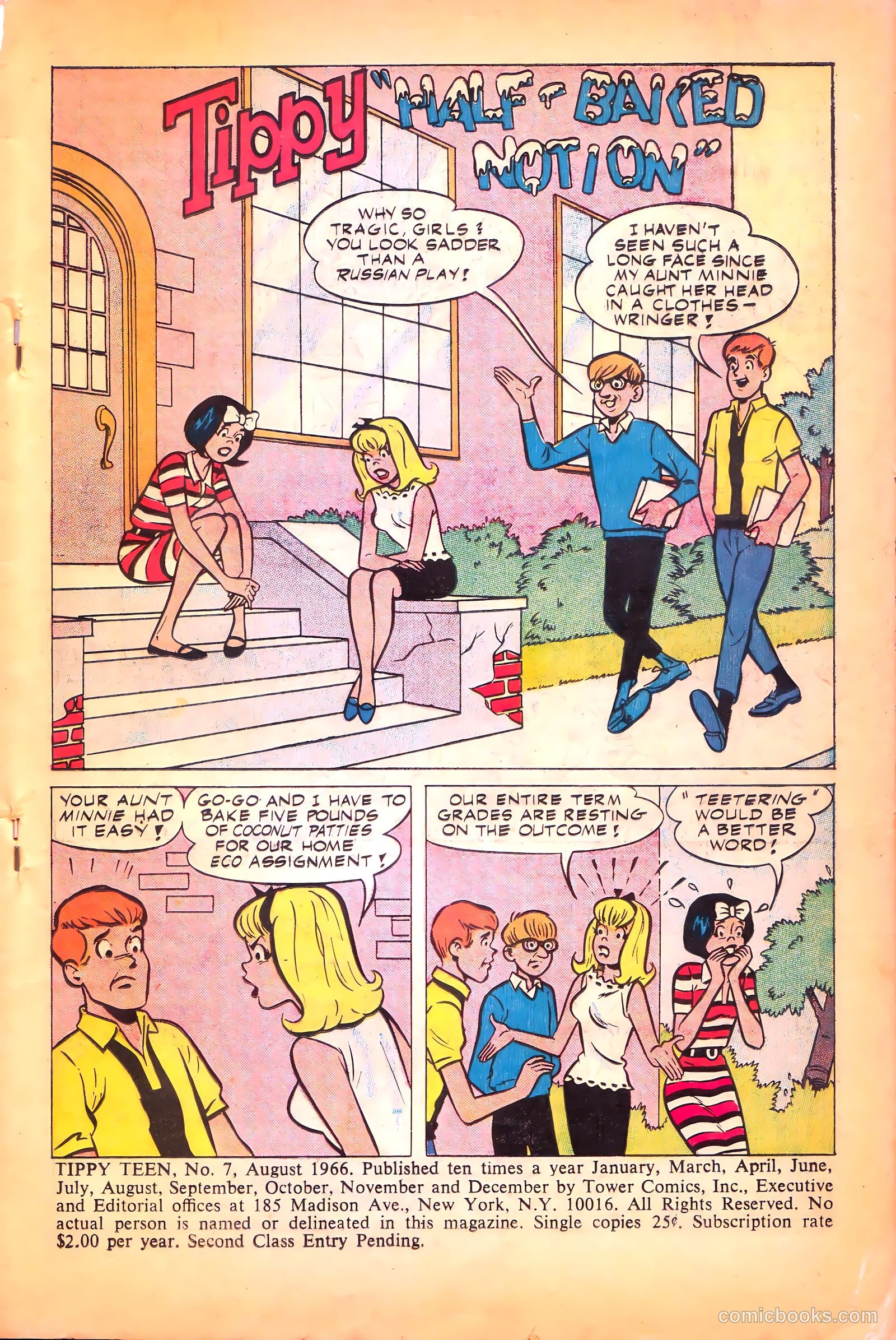 Tippy Teen #7 (1966) — page 3 of 68