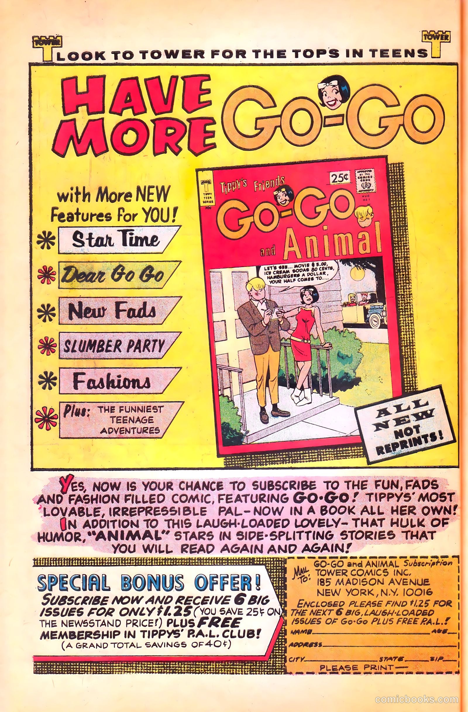 Tippy Teen #7 (1966) — page 34 of 68