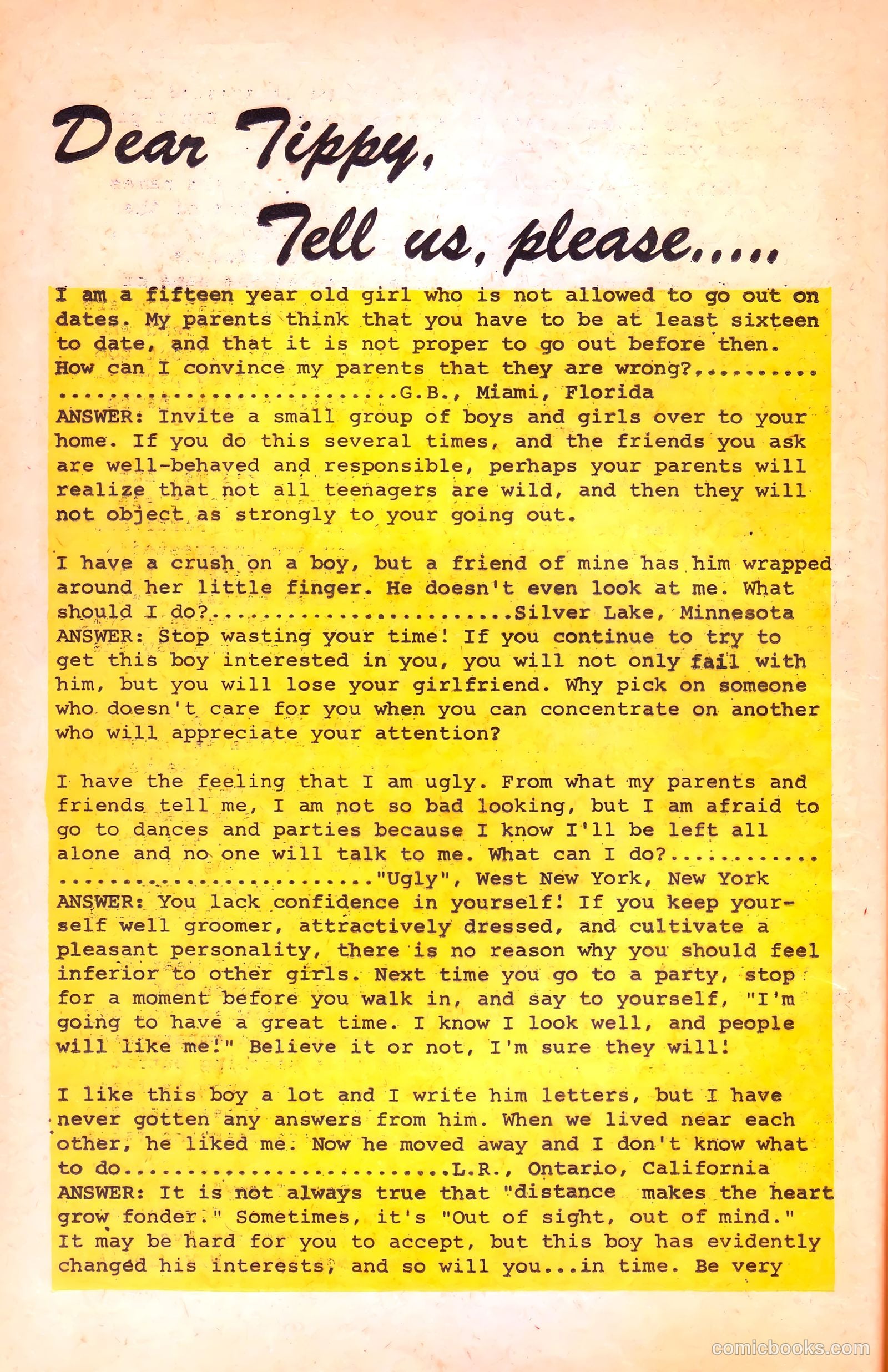 Tippy Teen #7 (1966) — page 36 of 68