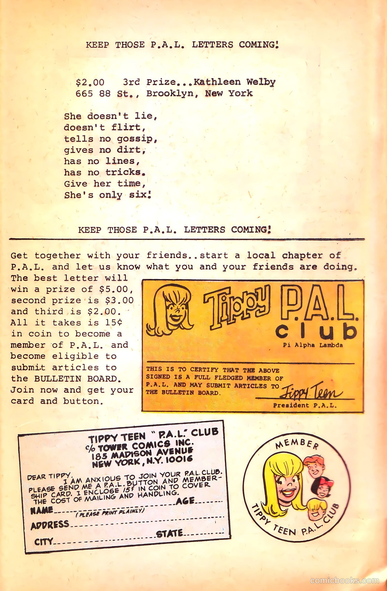 Tippy Teen #7 (1966) — page 39 of 68