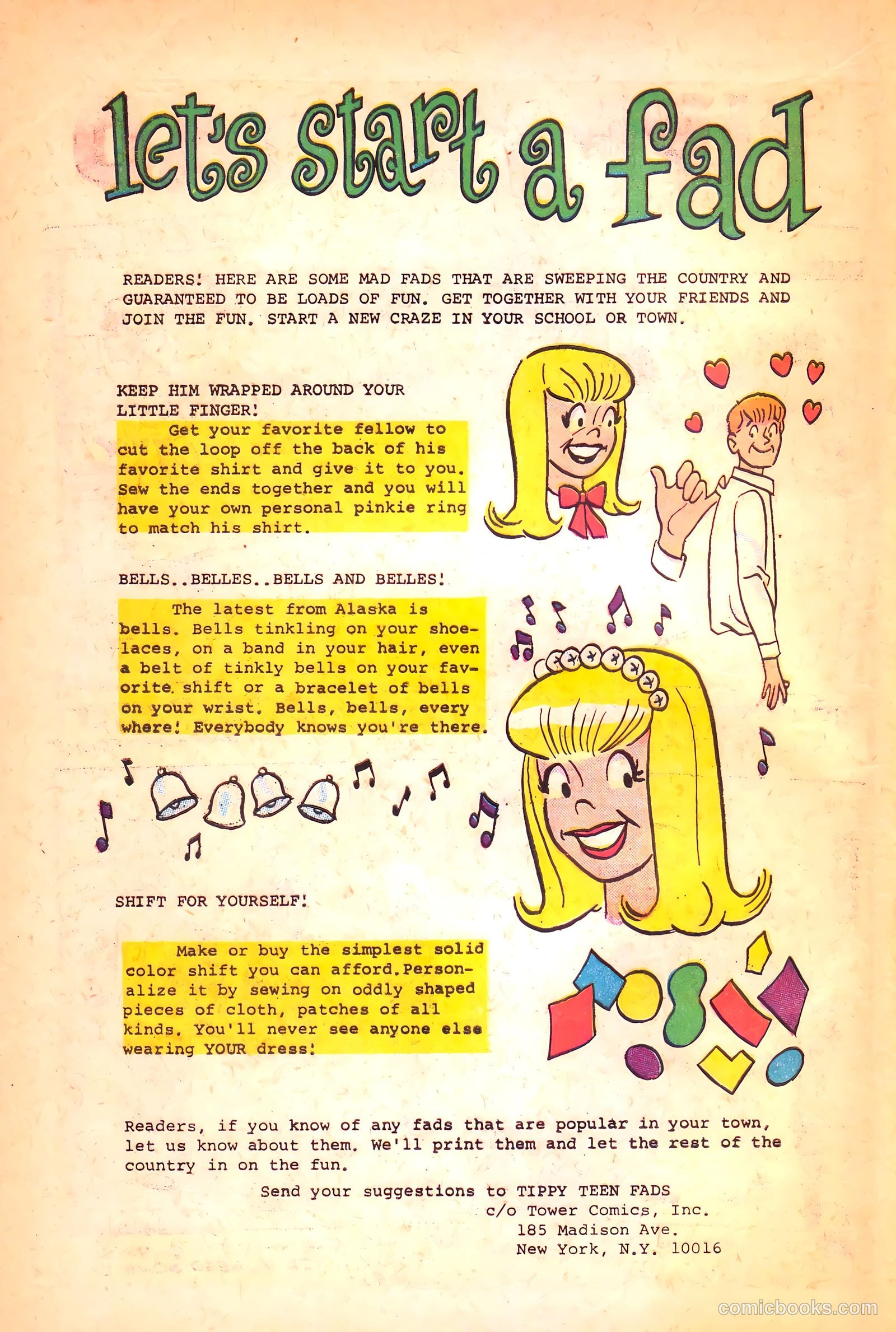 Tippy Teen #7 (1966) — page 60 of 68