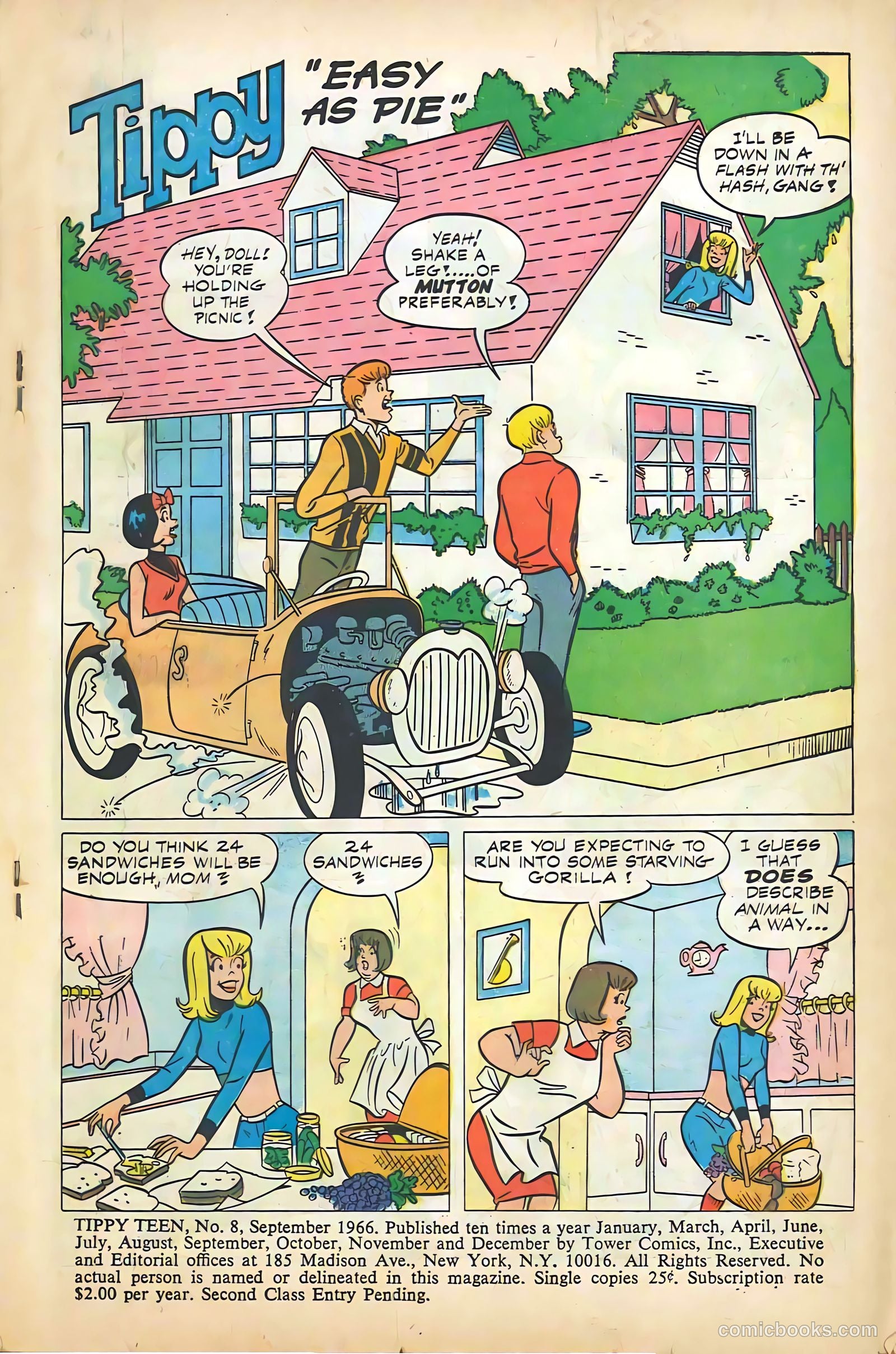 Tippy Teen #8 (1966) — page 3 of 68