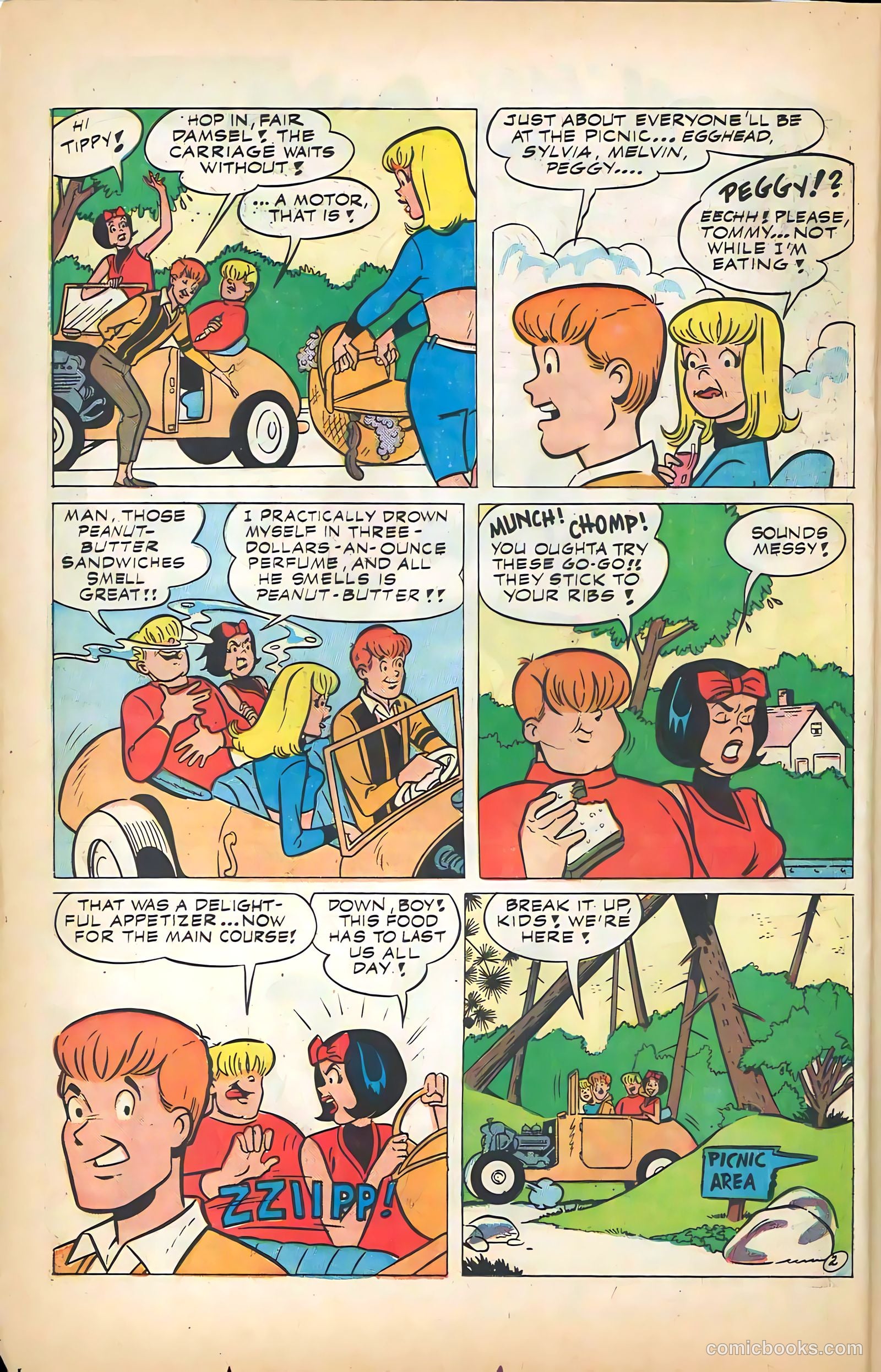 Tippy Teen #8 (1966) — page 4 of 68