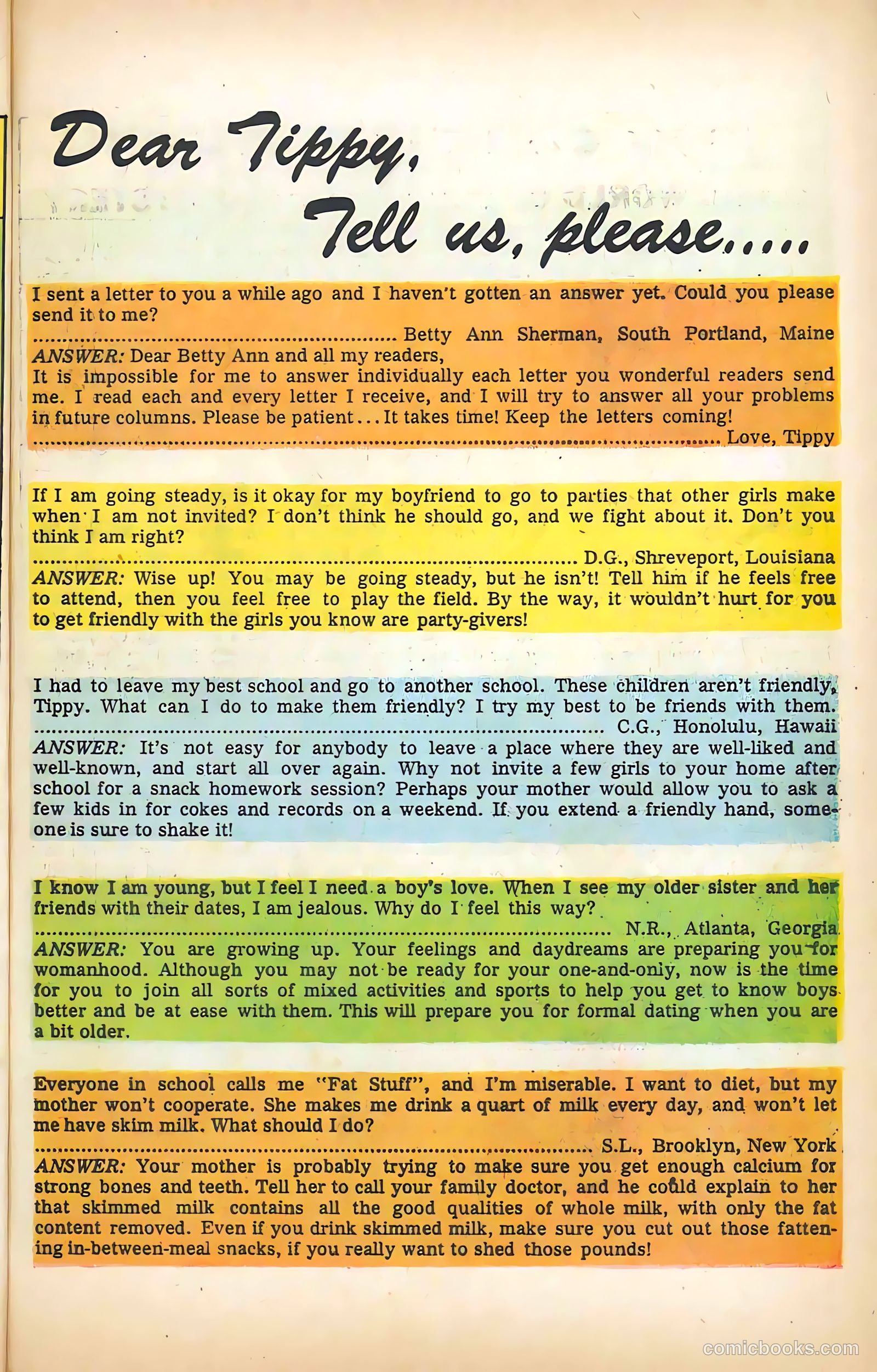 Tippy Teen #8 (1966) — page 19 of 68