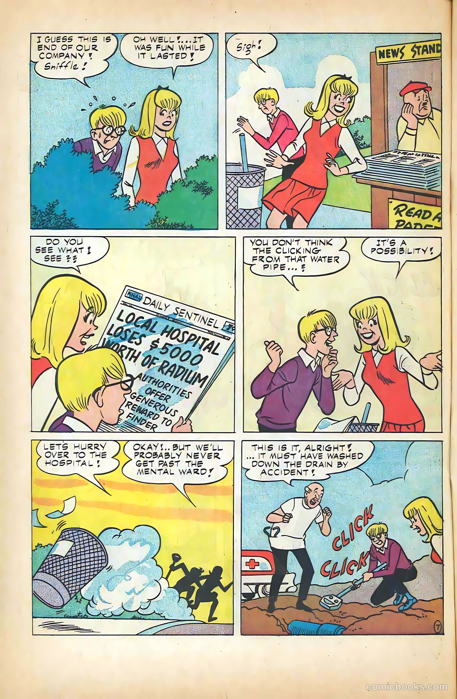 Tippy Teen #8 (1966) — page 62 of 68