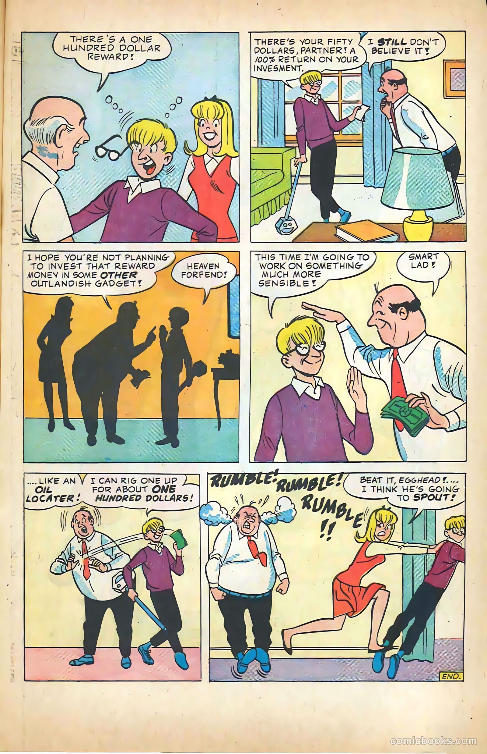 Tippy Teen #8 (1966) — page 63 of 68