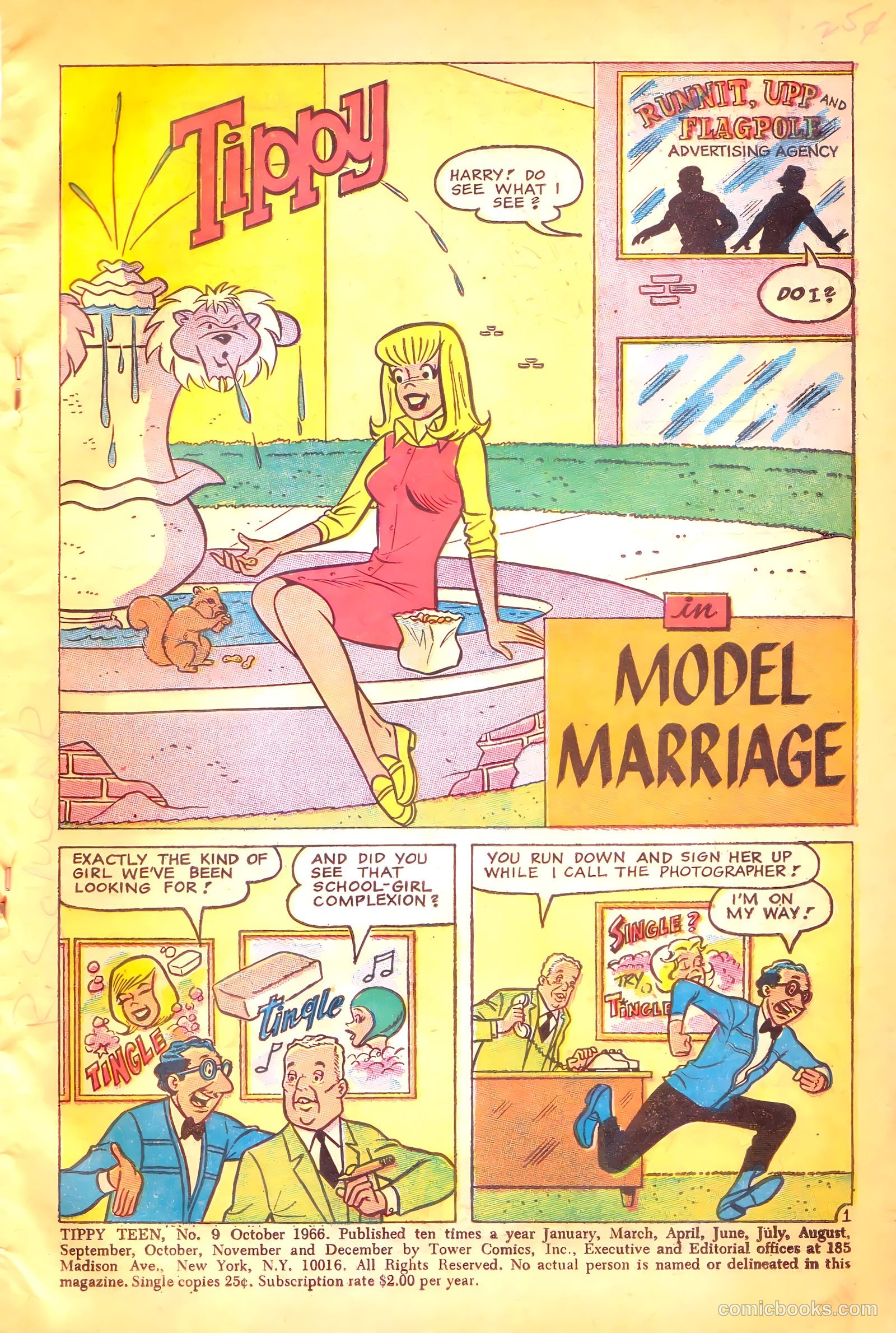 Tippy Teen #9 (1966) — page 3 of 52