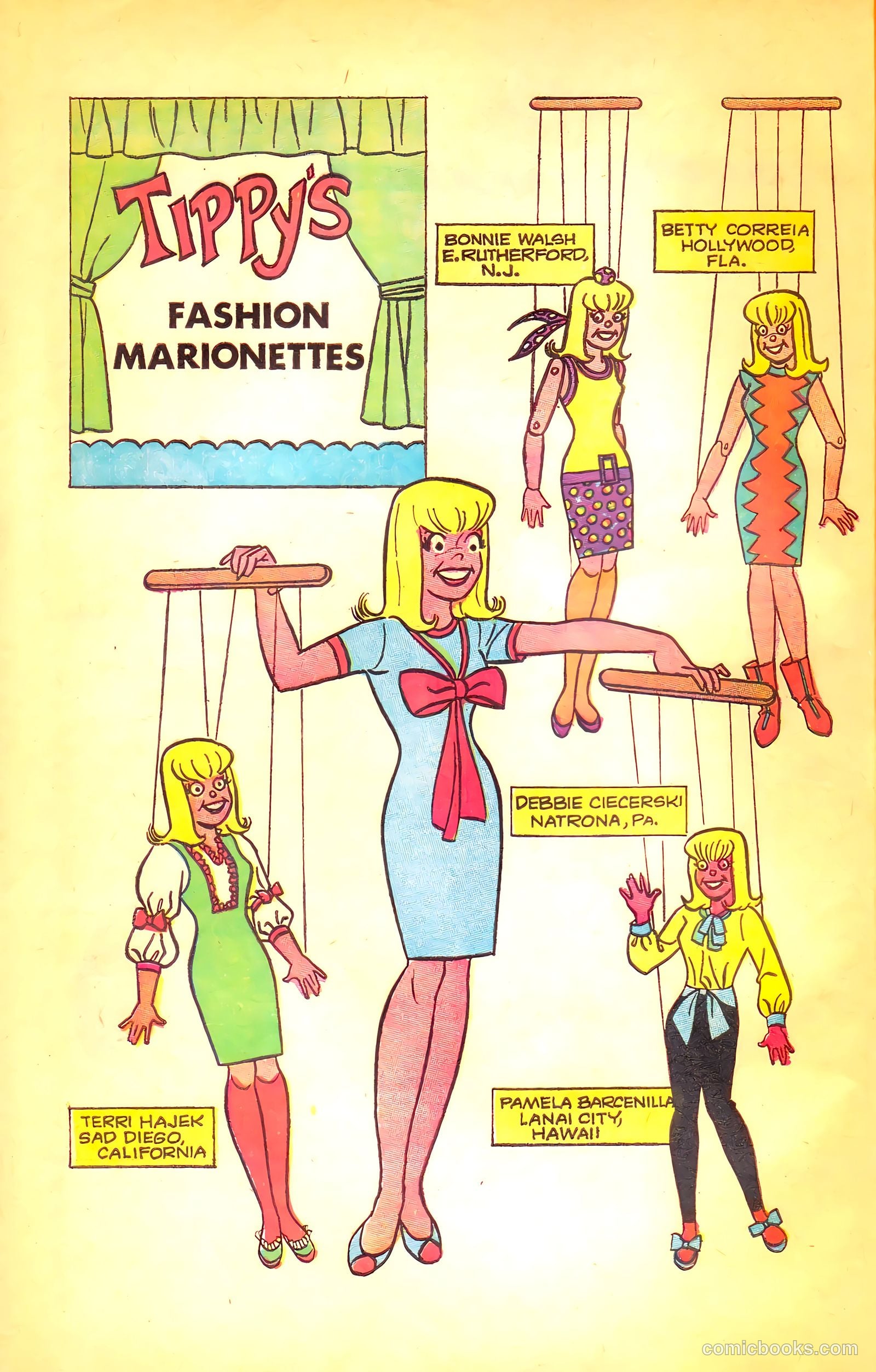 Tippy Teen #9 (1966) — page 22 of 52
