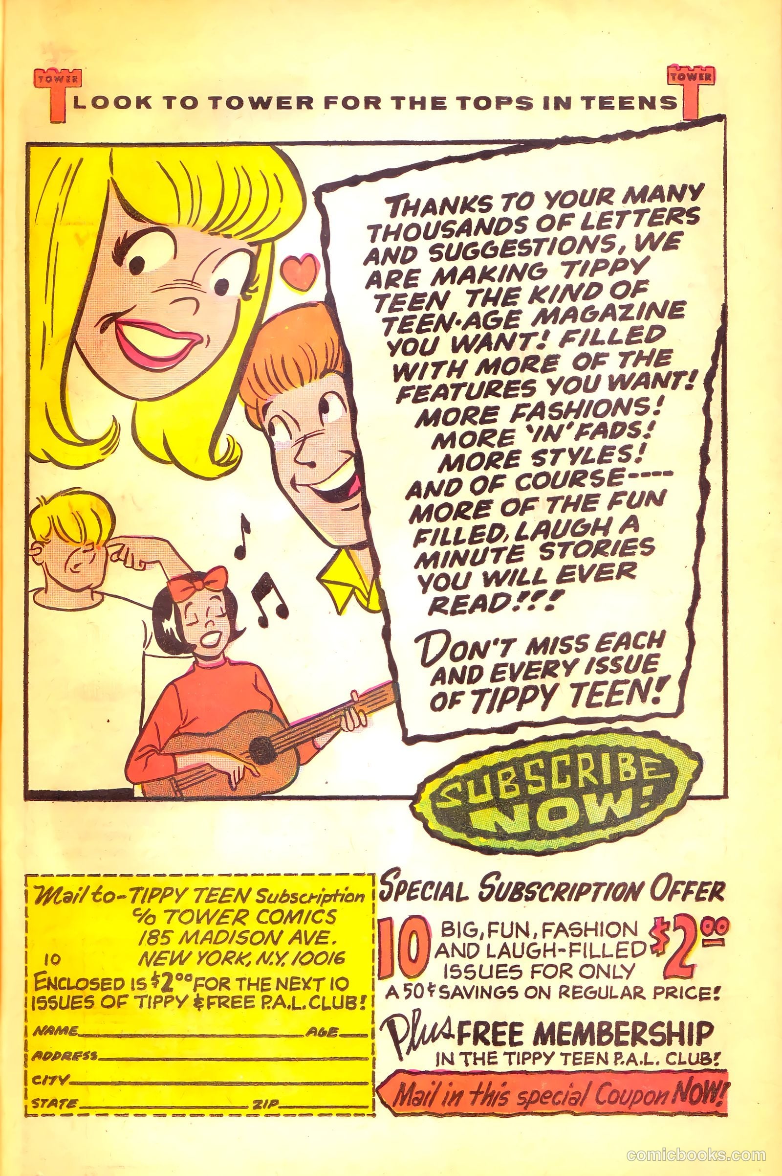 Tippy Teen #9 (1966) — page 35 of 52