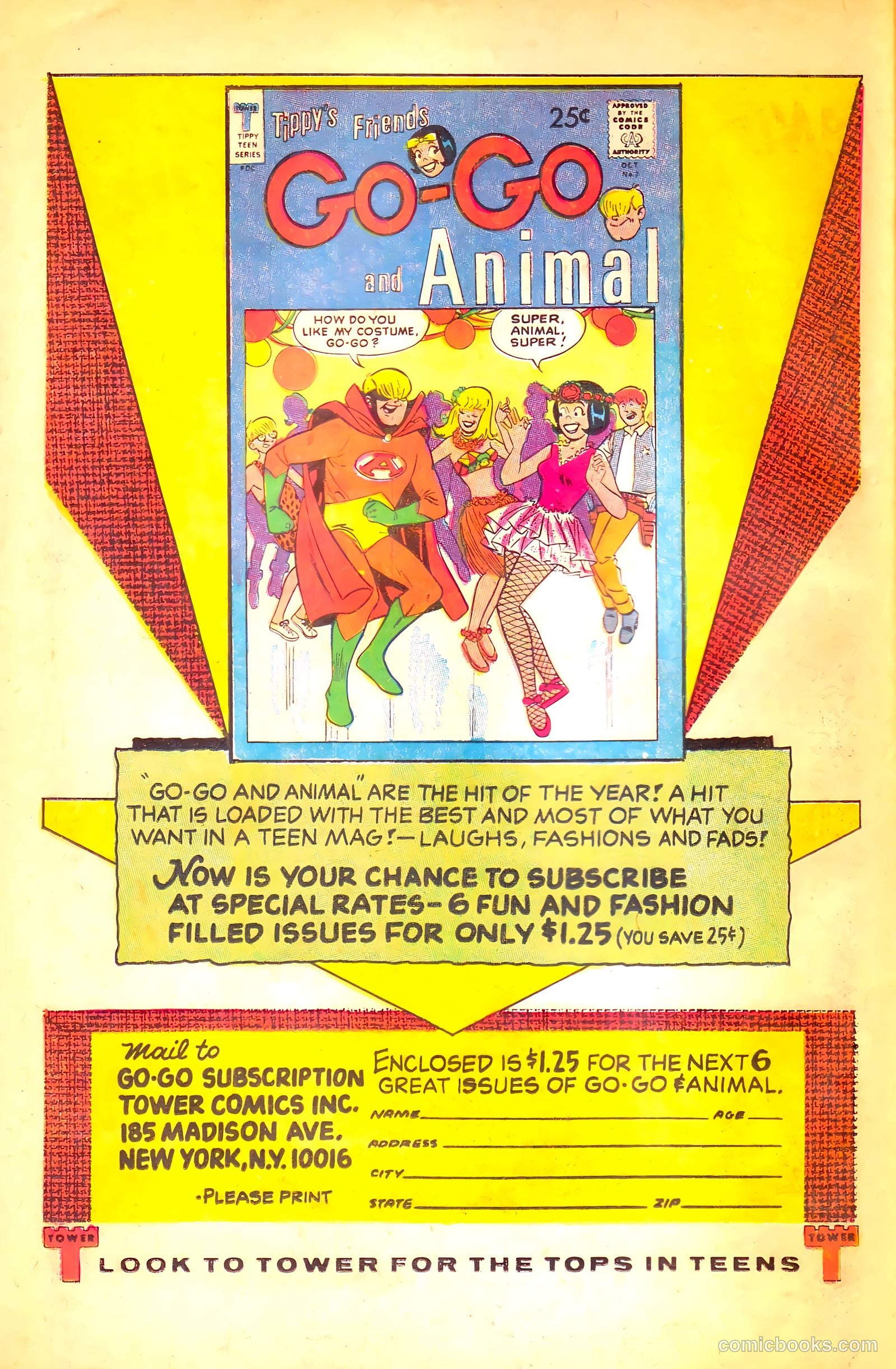 Tippy Teen #9 (1966) — page 38 of 52