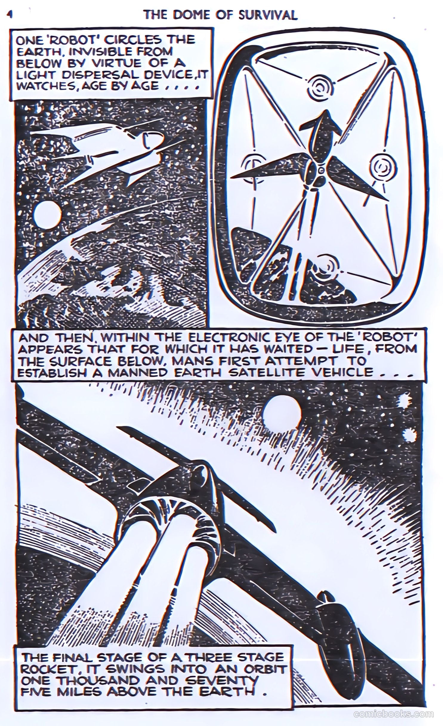 Tit-Bits Science Fiction Comics #1 (1953) — page 6 of 68