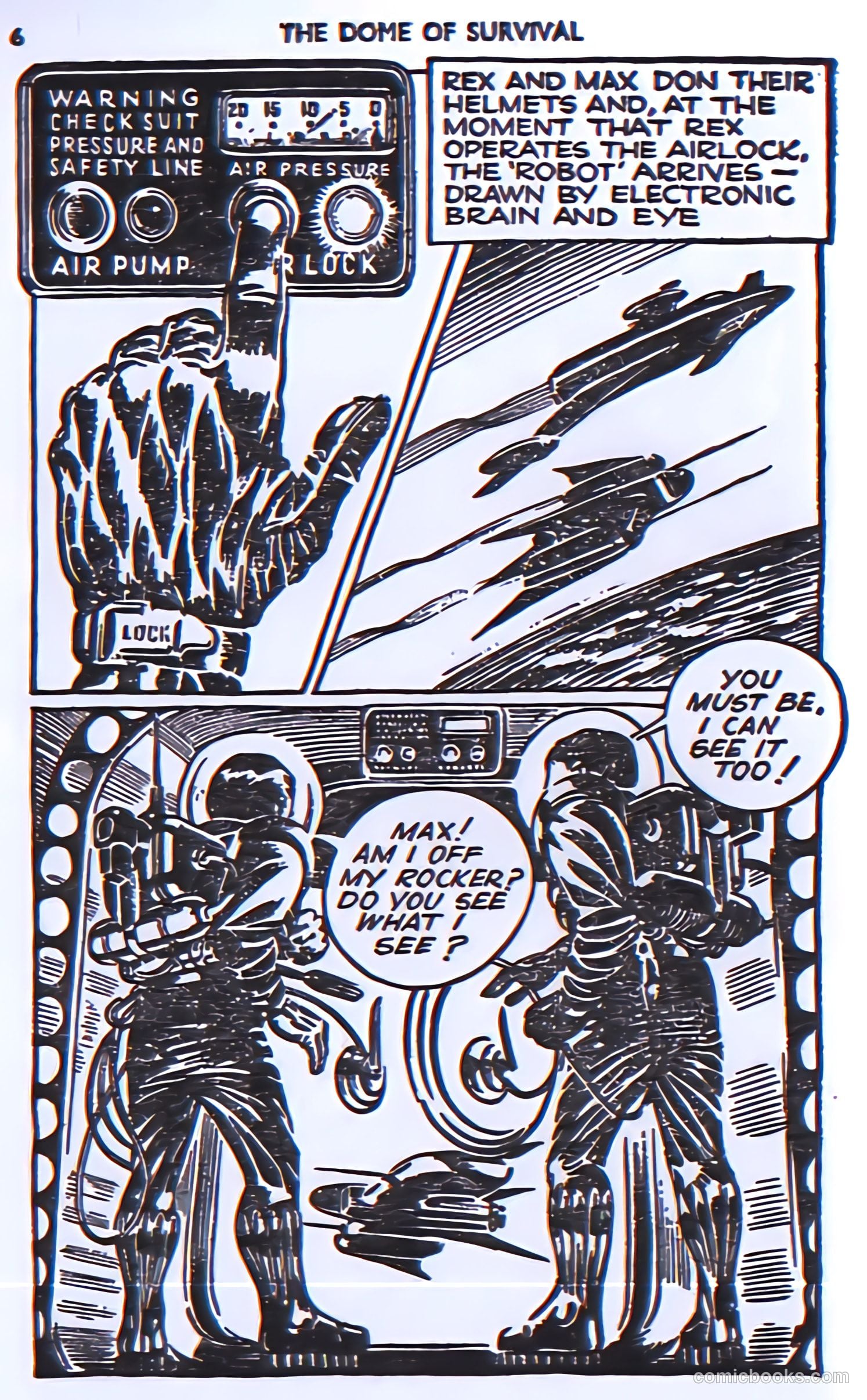 Tit-Bits Science Fiction Comics #1 (1953) — page 8 of 68