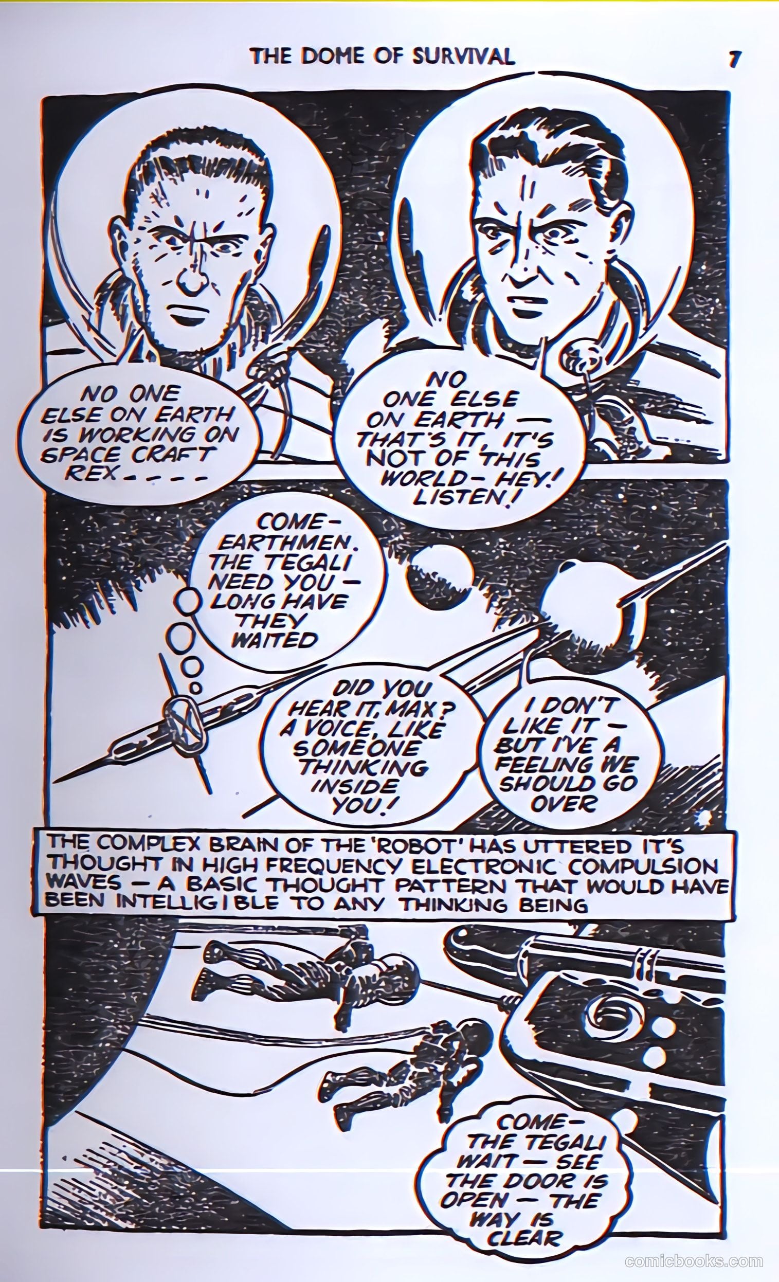 Tit-Bits Science Fiction Comics #1 (1953) — page 9 of 68