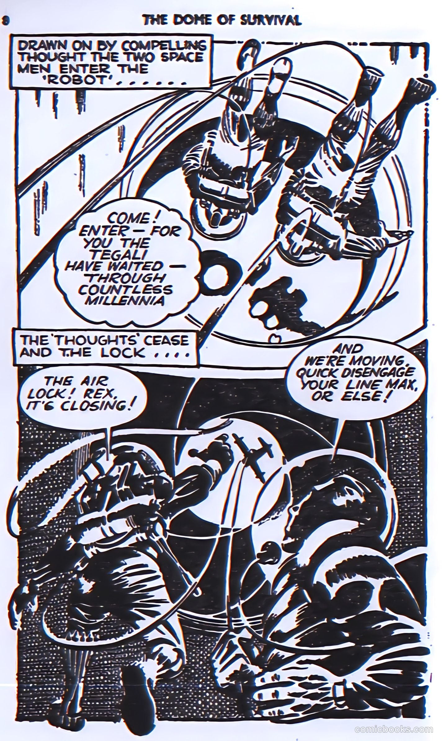 Tit-Bits Science Fiction Comics #1 (1953) — page 10 of 68