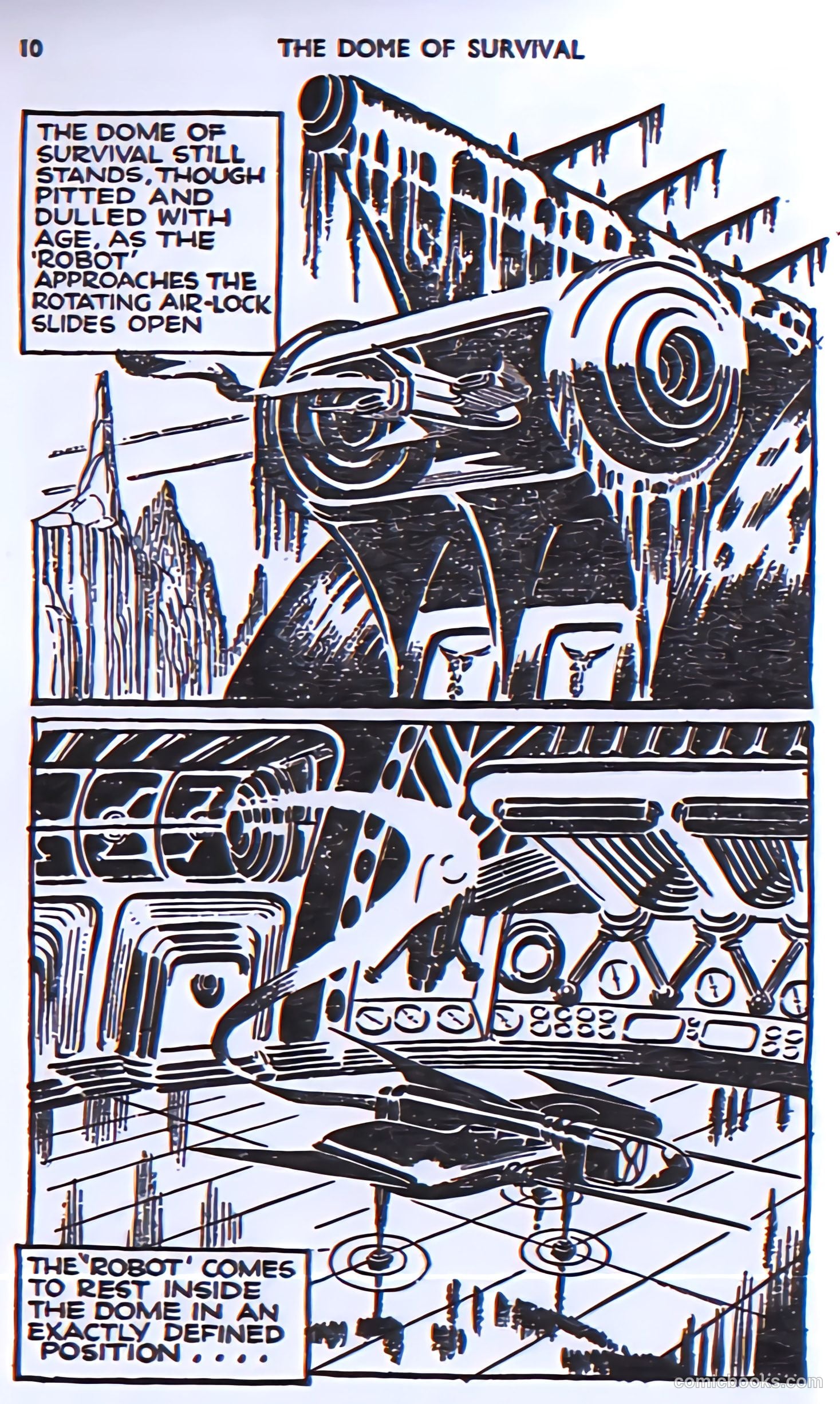 Tit-Bits Science Fiction Comics #1 (1953) — page 12 of 68