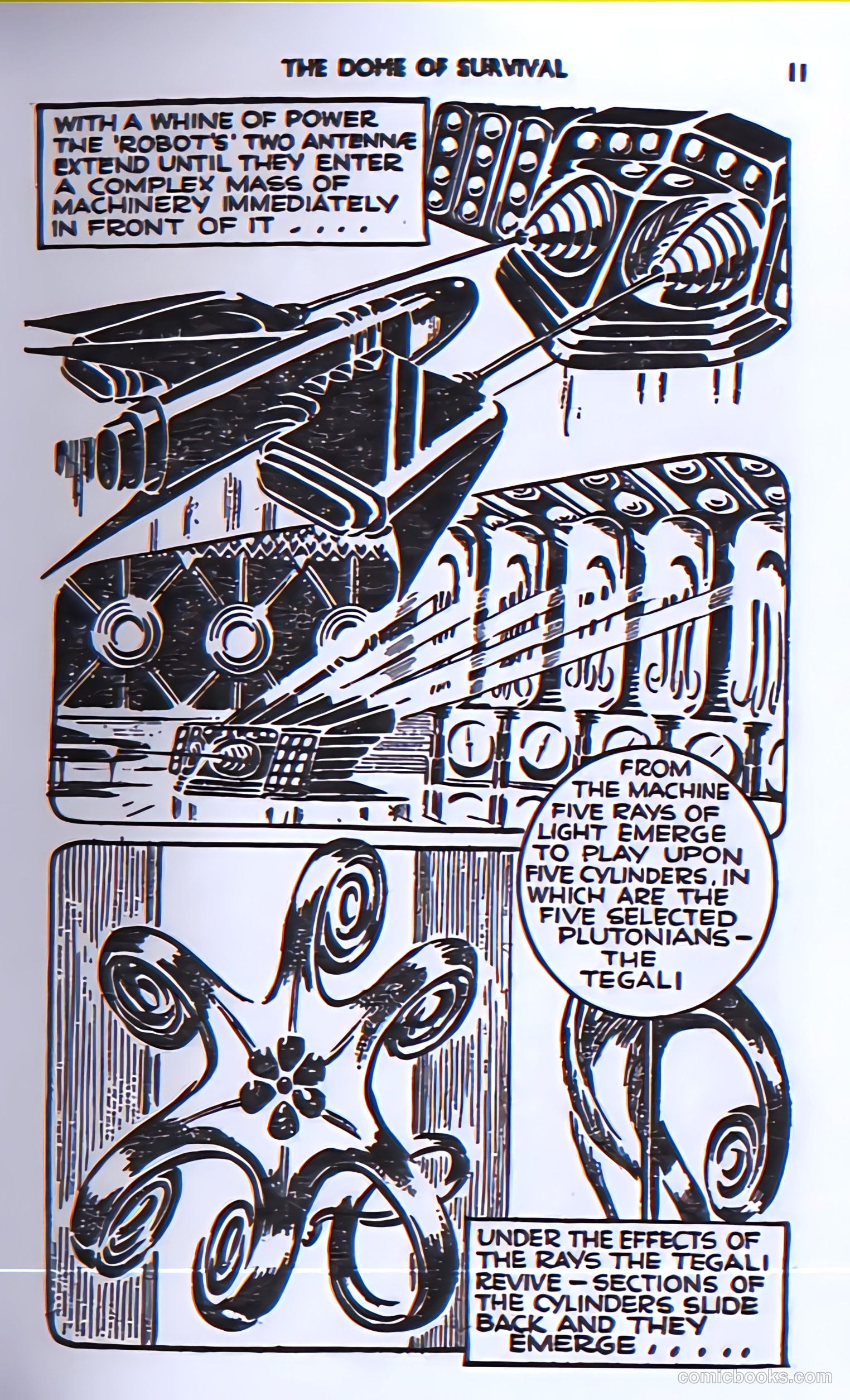 Tit-Bits Science Fiction Comics #1 (1953) — page 13 of 68