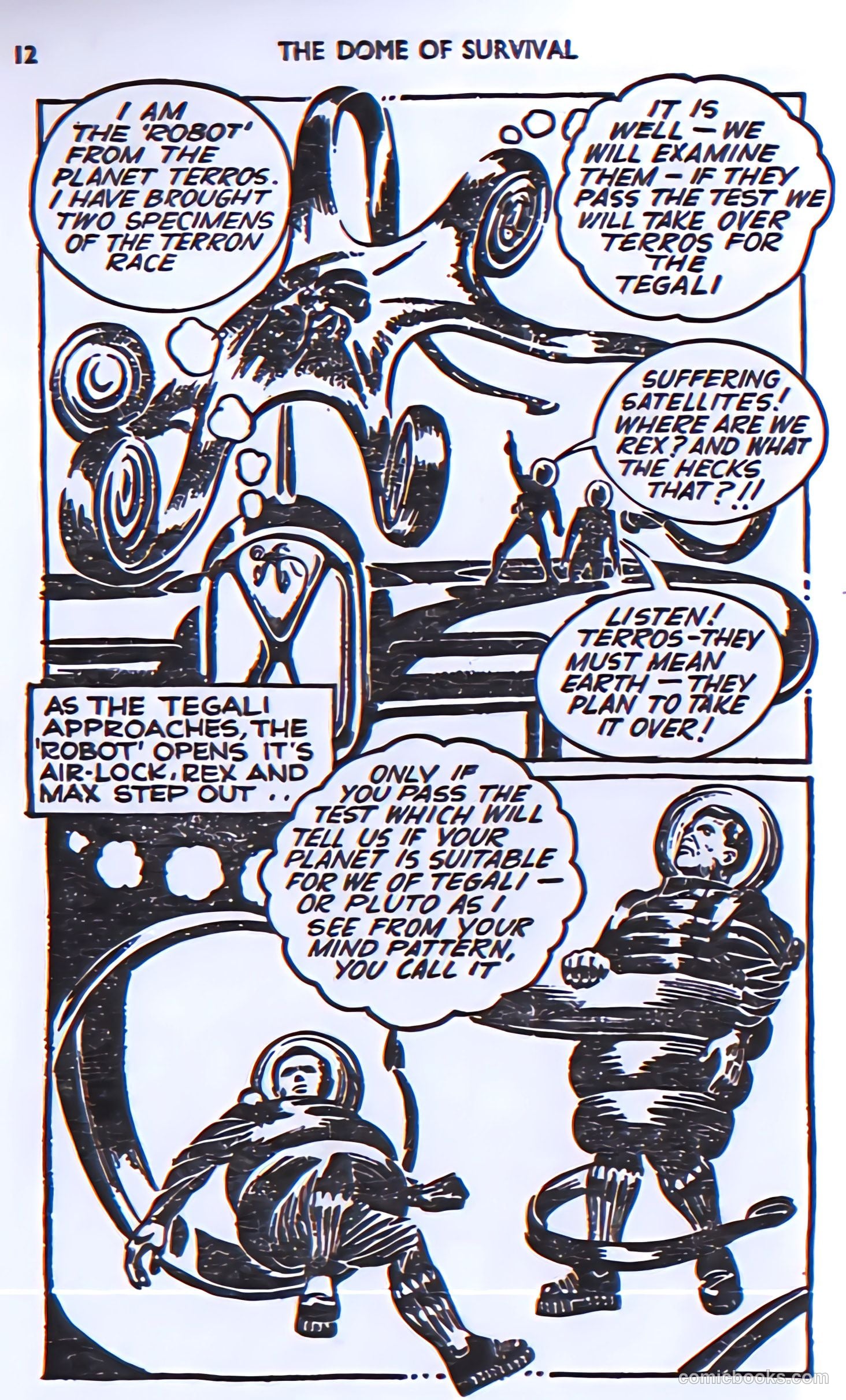 Tit-Bits Science Fiction Comics #1 (1953) — page 14 of 68