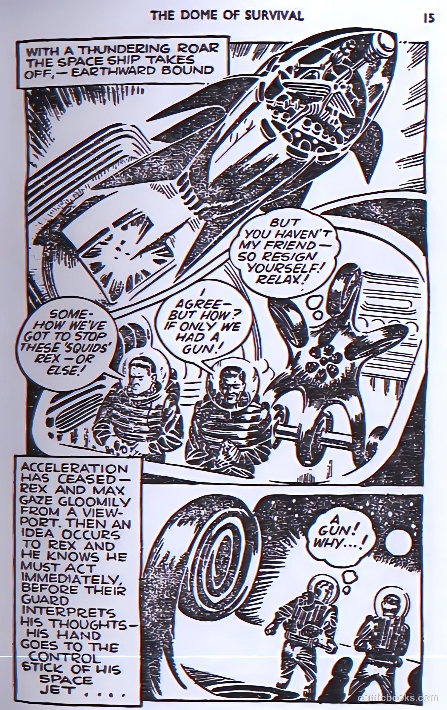 Tit-Bits Science Fiction Comics #1 (1953) — page 17 of 68