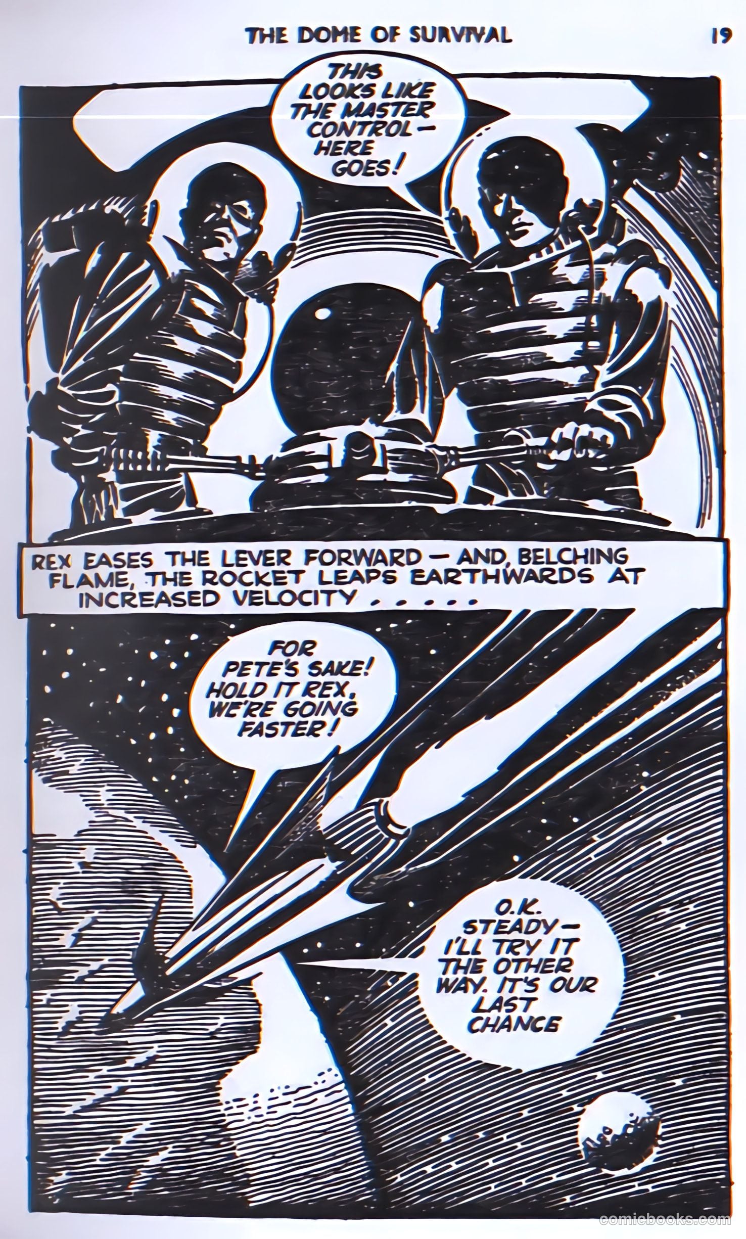 Tit-Bits Science Fiction Comics #1 (1953) — page 21 of 68