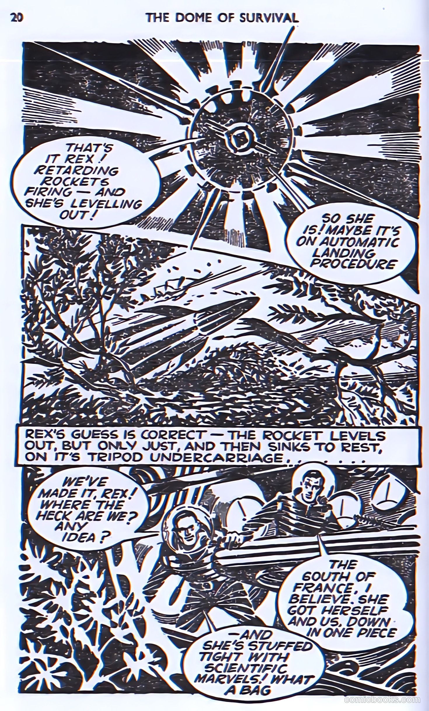 Tit-Bits Science Fiction Comics #1 (1953) — page 22 of 68