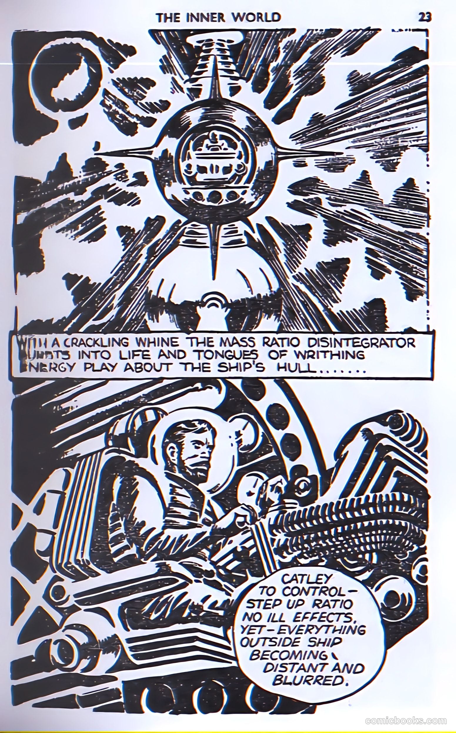 Tit-Bits Science Fiction Comics #1 (1953) — page 25 of 68