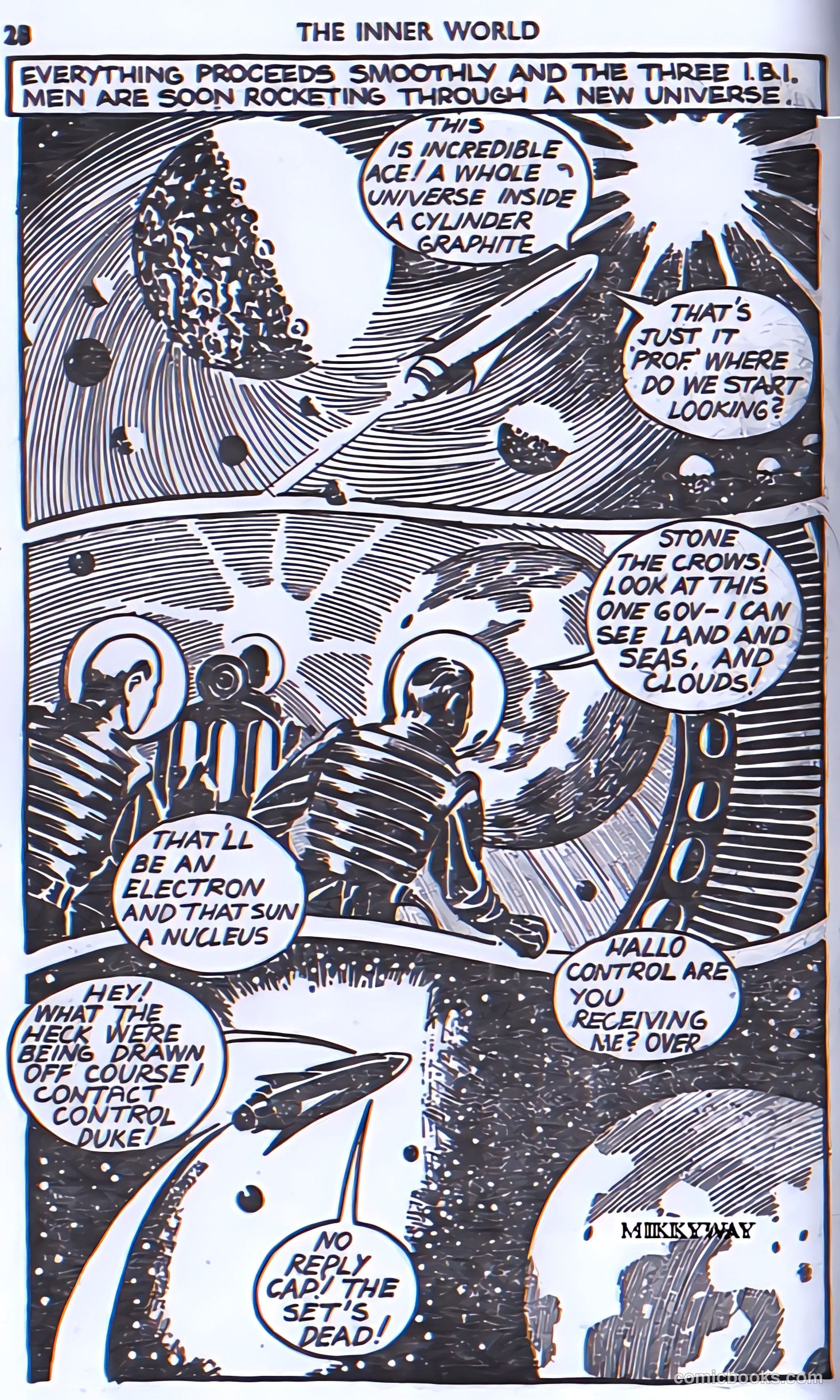 Tit-Bits Science Fiction Comics #1 (1953) — page 30 of 68