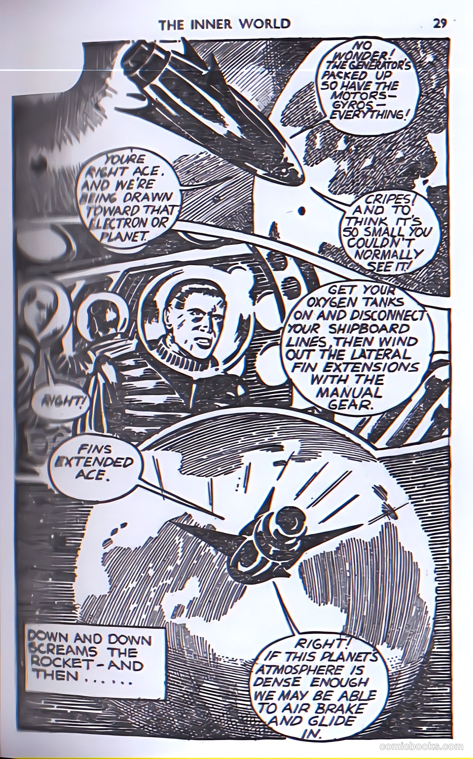 Tit-Bits Science Fiction Comics #1 (1953) — page 31 of 68