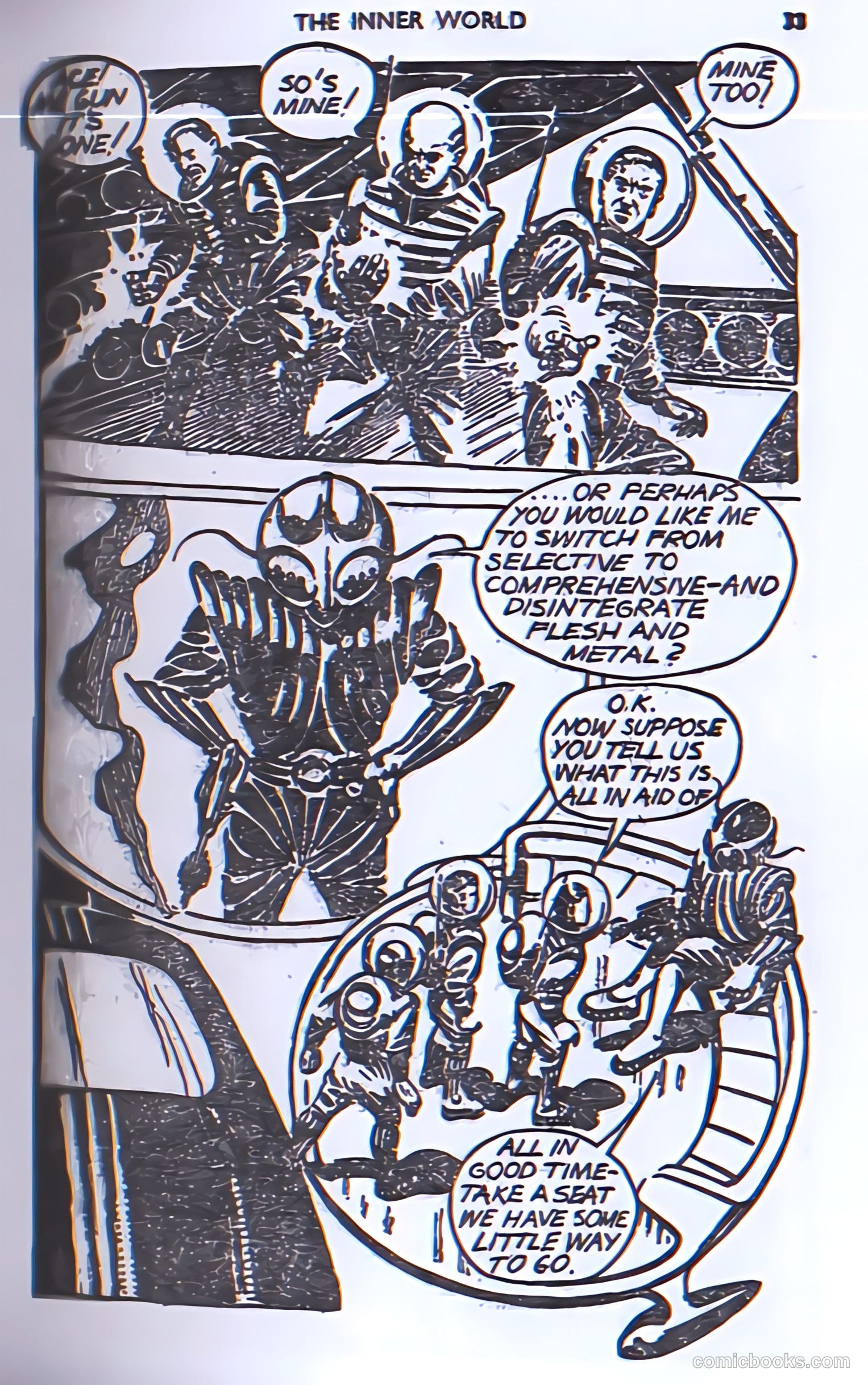 Tit-Bits Science Fiction Comics #1 (1953) — page 35 of 68