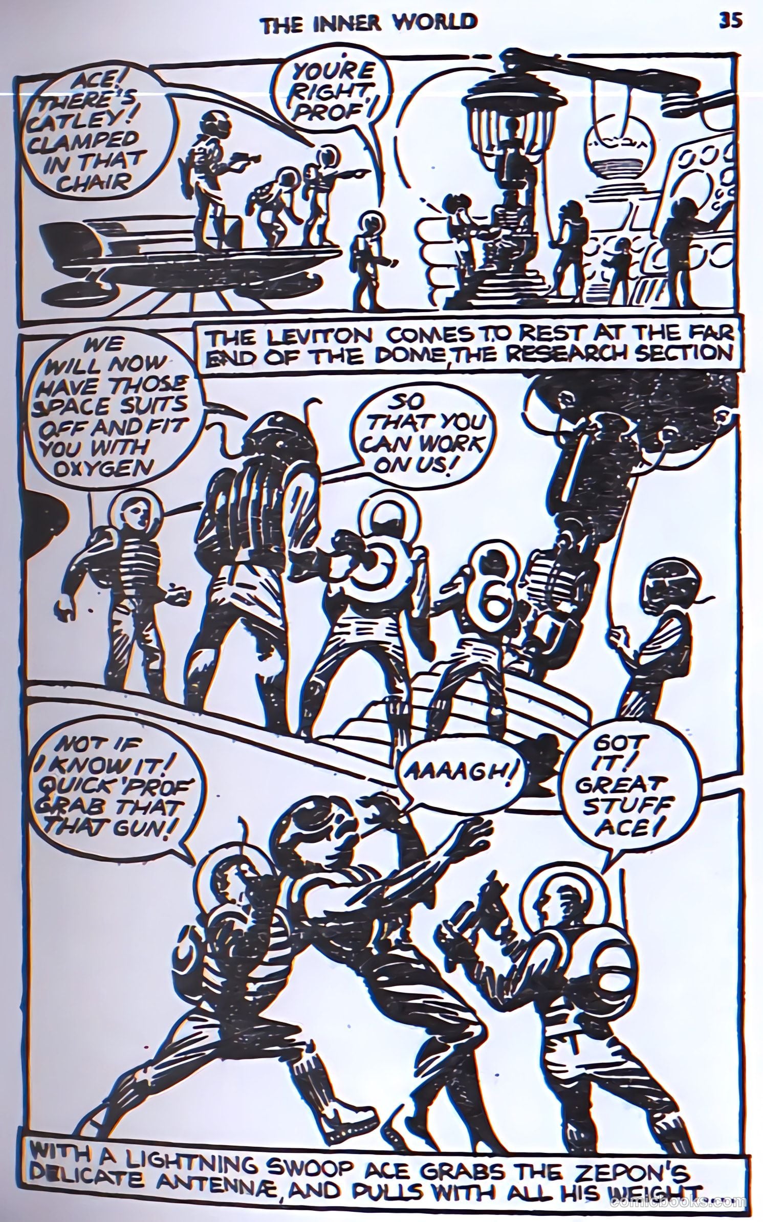 Tit-Bits Science Fiction Comics #1 (1953) — page 37 of 68