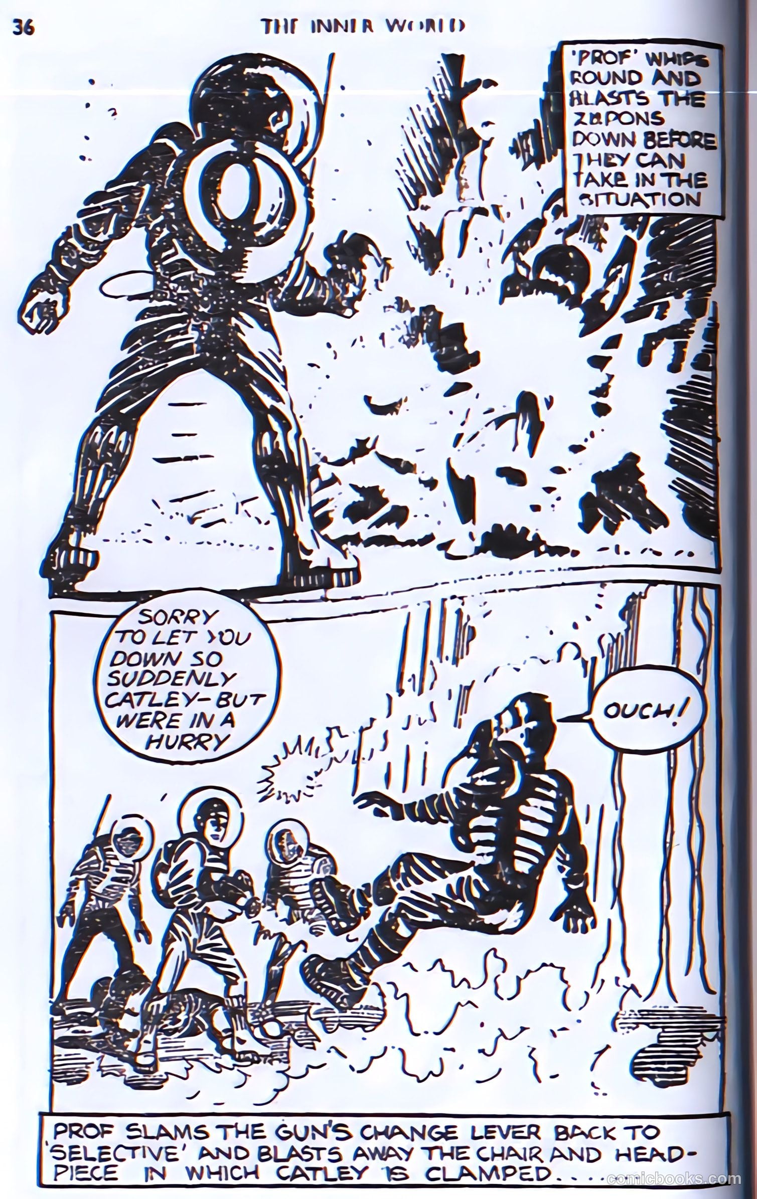 Tit-Bits Science Fiction Comics #1 (1953) — page 38 of 68