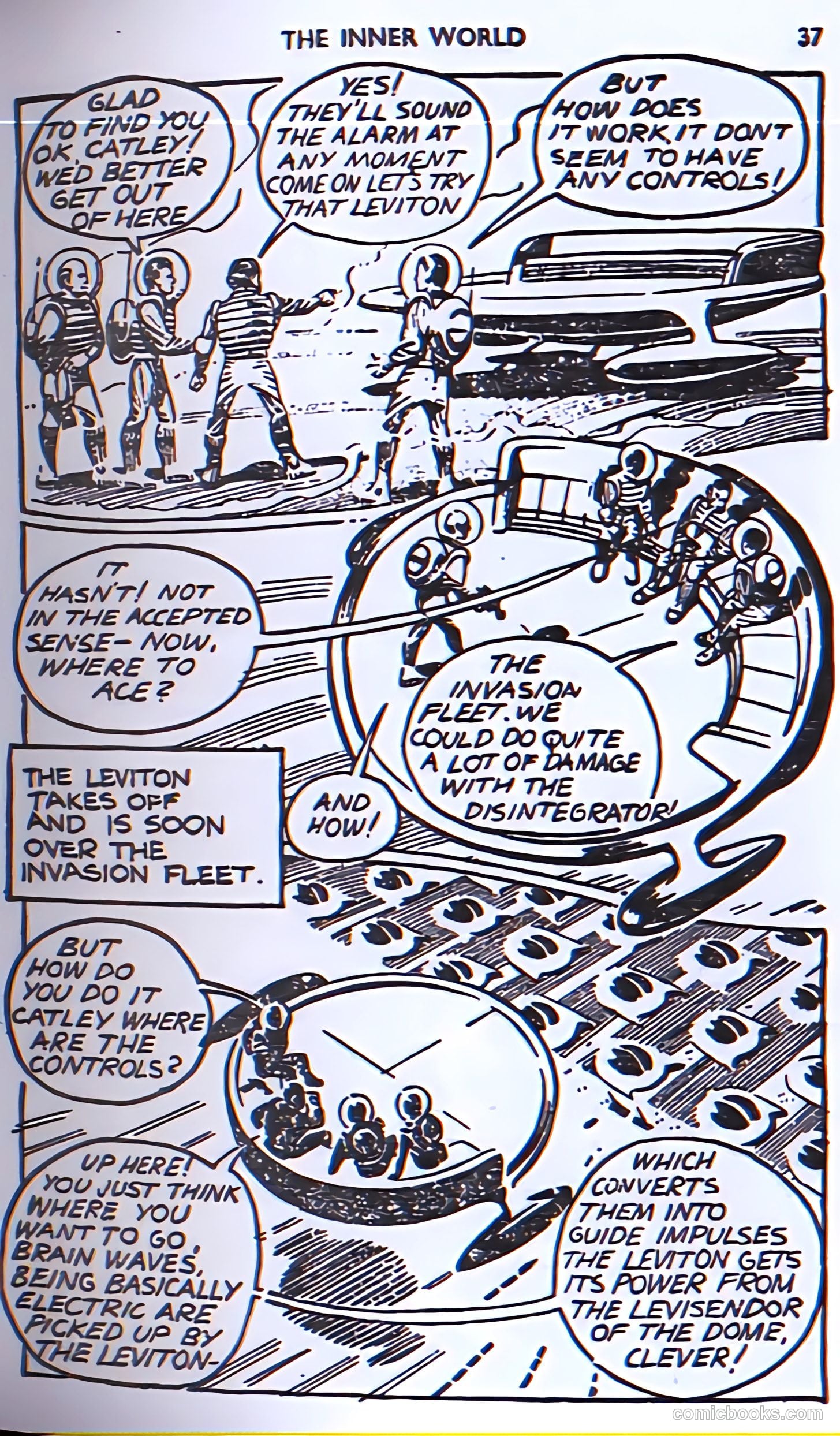 Tit-Bits Science Fiction Comics #1 (1953) — page 39 of 68
