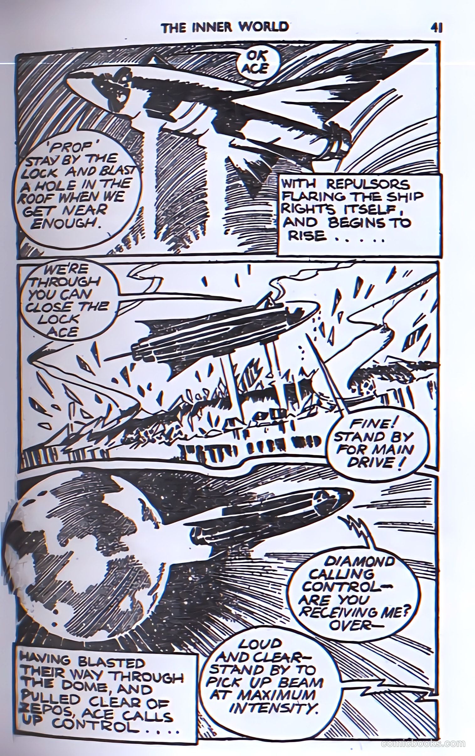 Tit-Bits Science Fiction Comics #1 (1953) — page 43 of 68