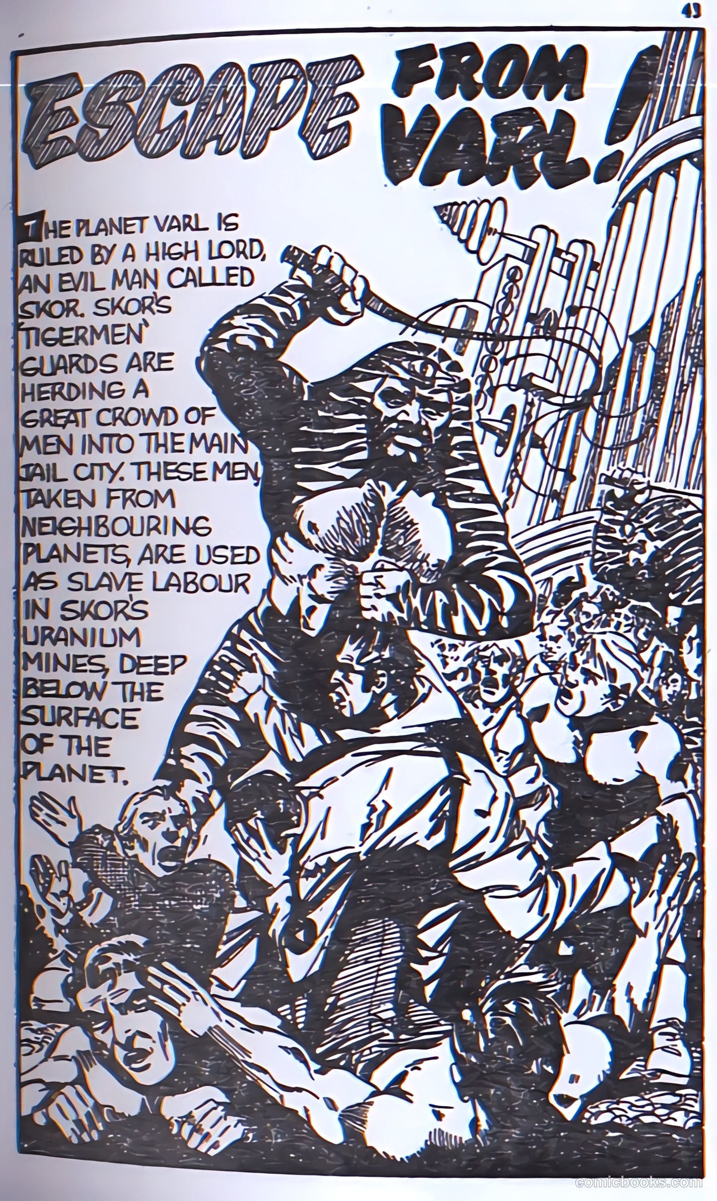 Tit-Bits Science Fiction Comics #1 (1953) — page 45 of 68