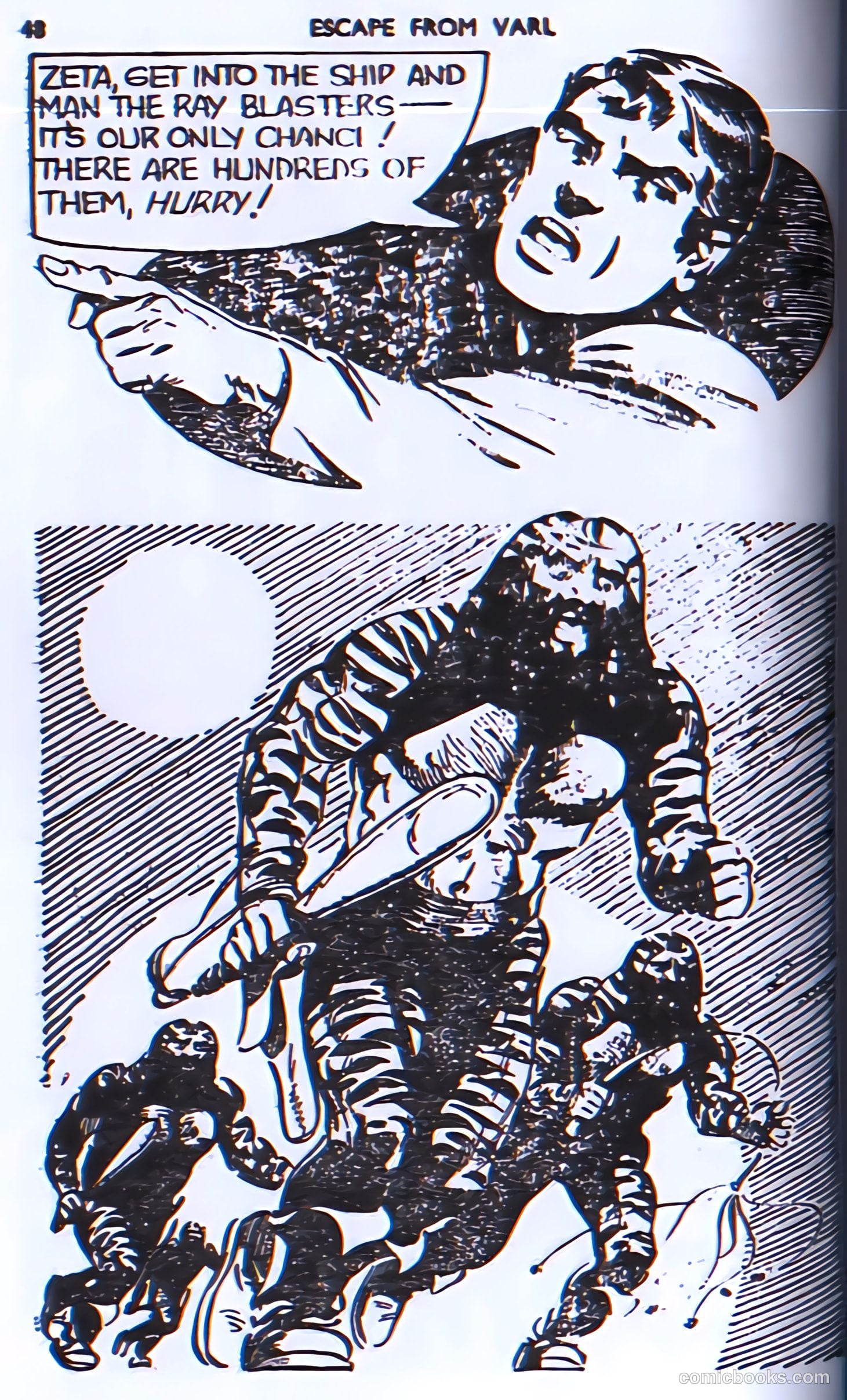 Tit-Bits Science Fiction Comics #1 (1953) — page 50 of 68