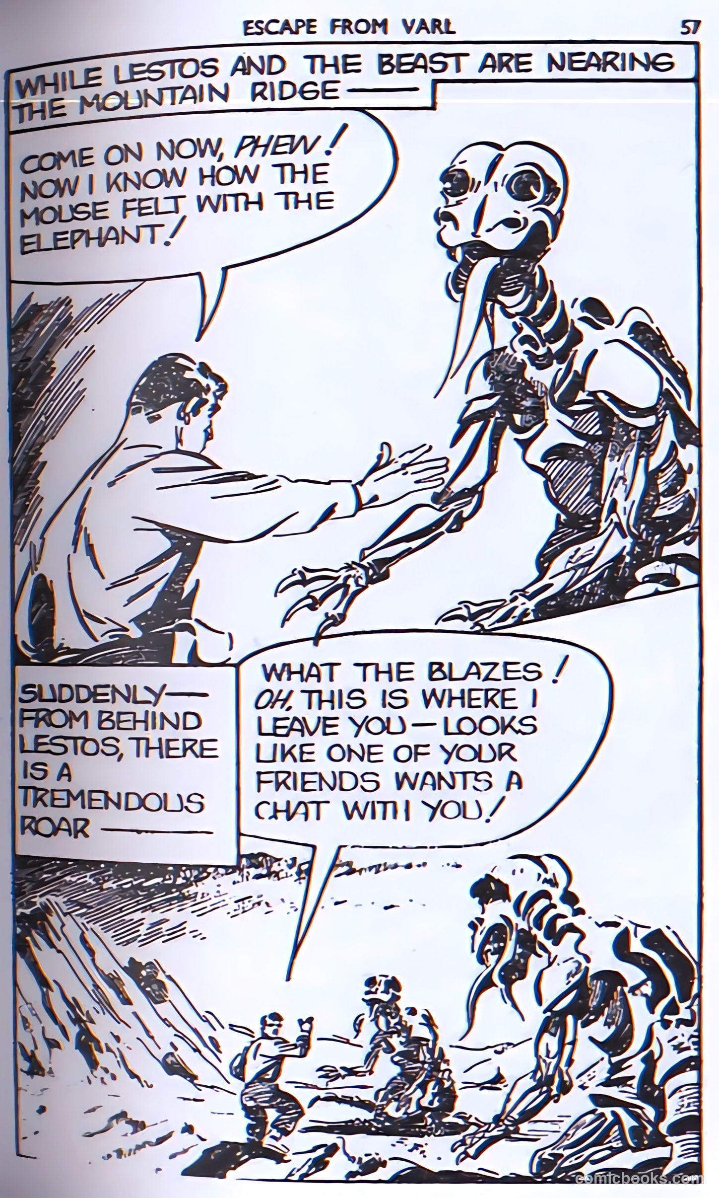 Tit-Bits Science Fiction Comics #1 (1953) — page 59 of 68