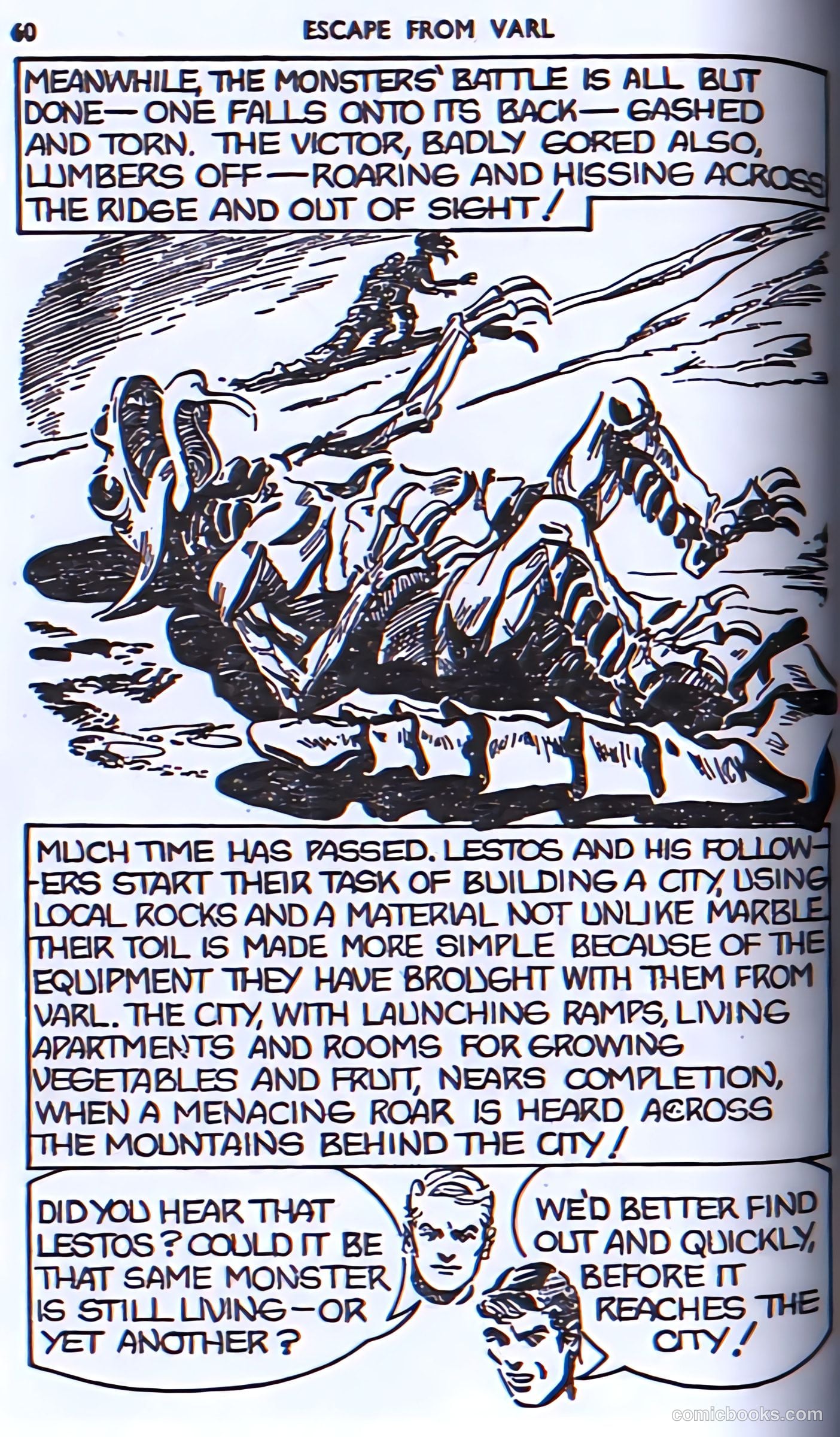 Tit-Bits Science Fiction Comics #1 (1953) — page 62 of 68