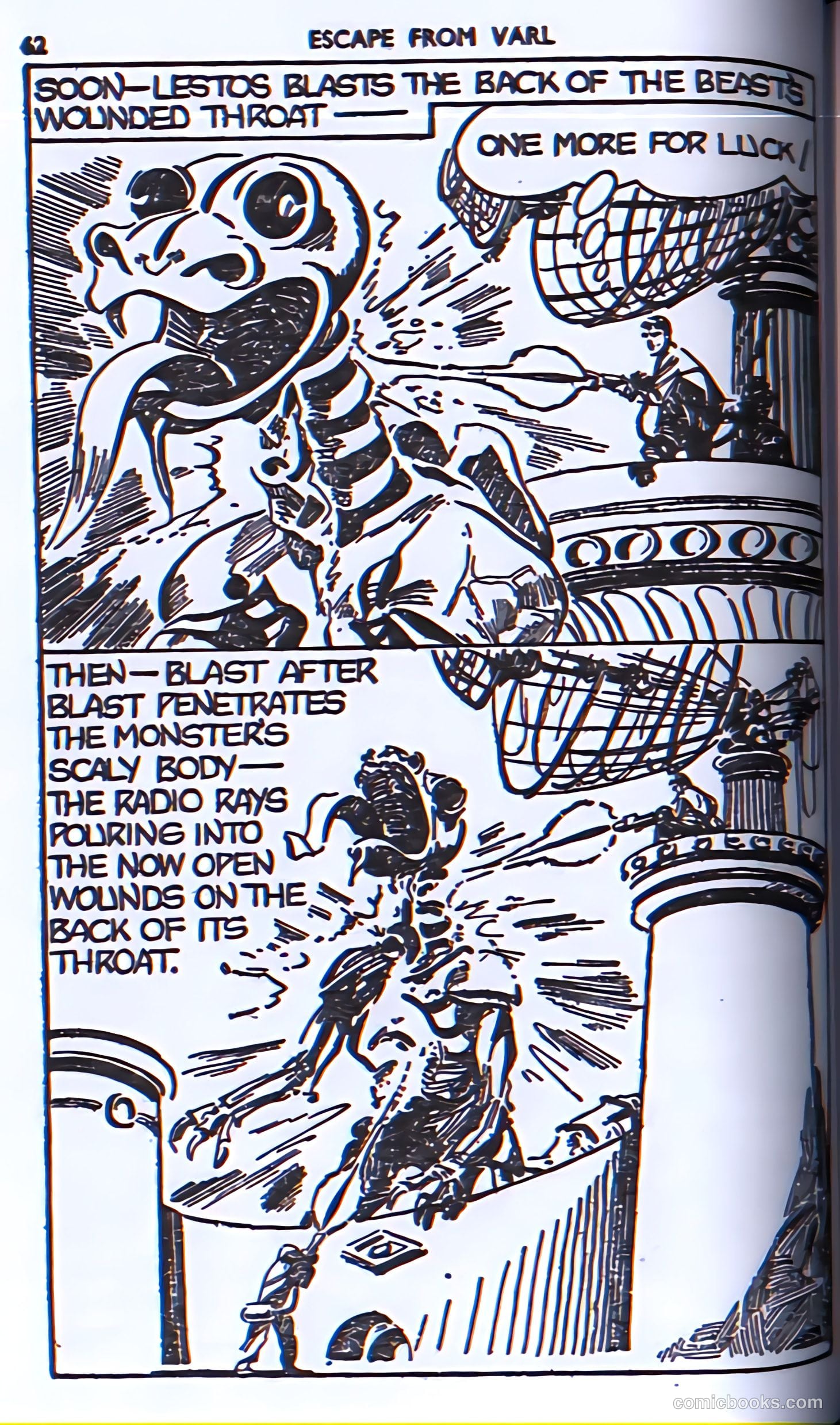 Tit-Bits Science Fiction Comics #1 (1953) — page 64 of 68