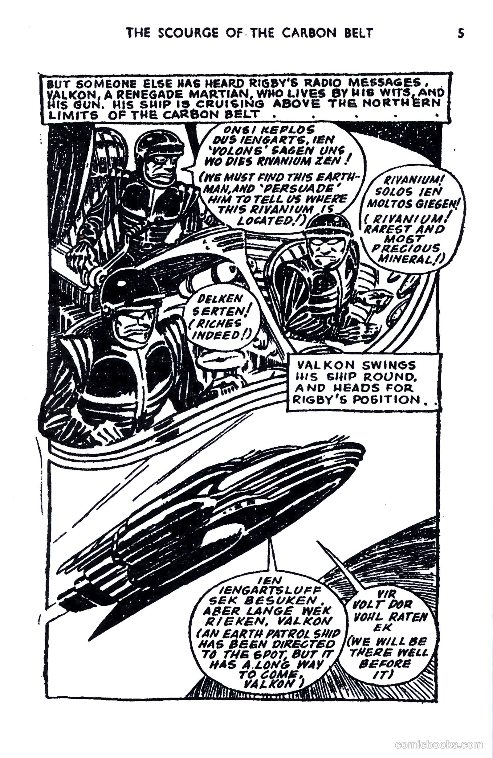 Tit-Bits Science Fiction Comics #2 (1953) — page 7 of 68