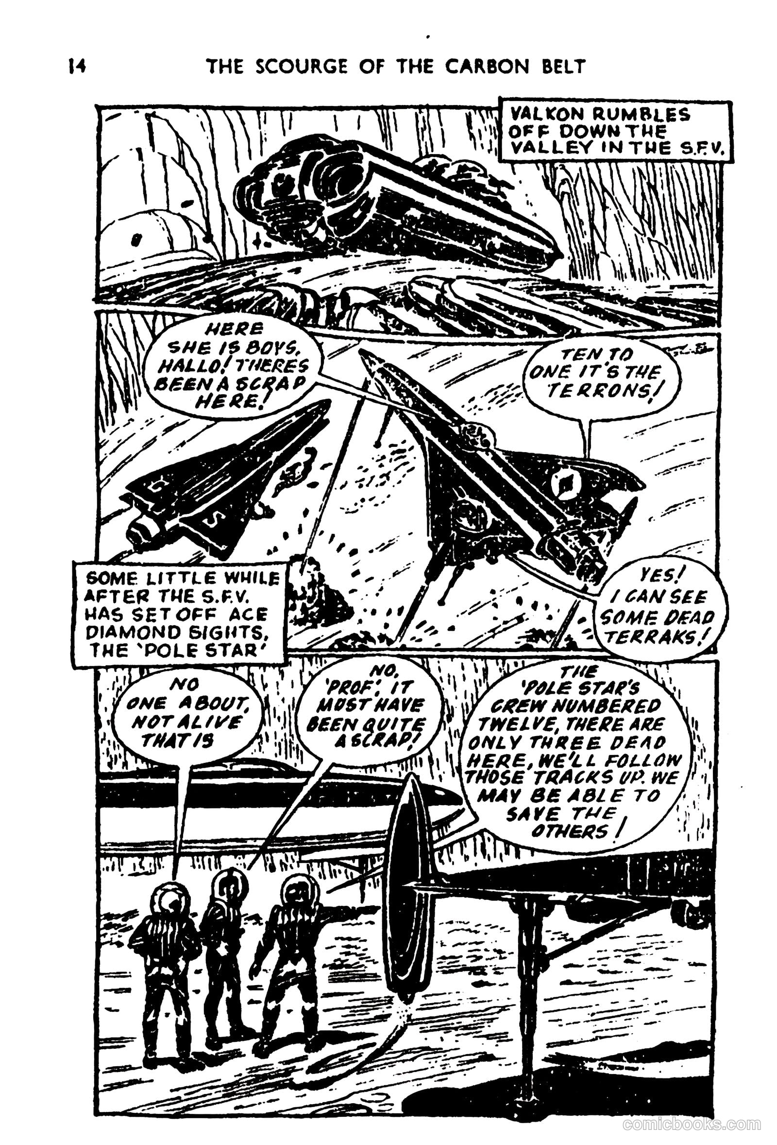 Tit-Bits Science Fiction Comics #2 (1953) — page 16 of 68