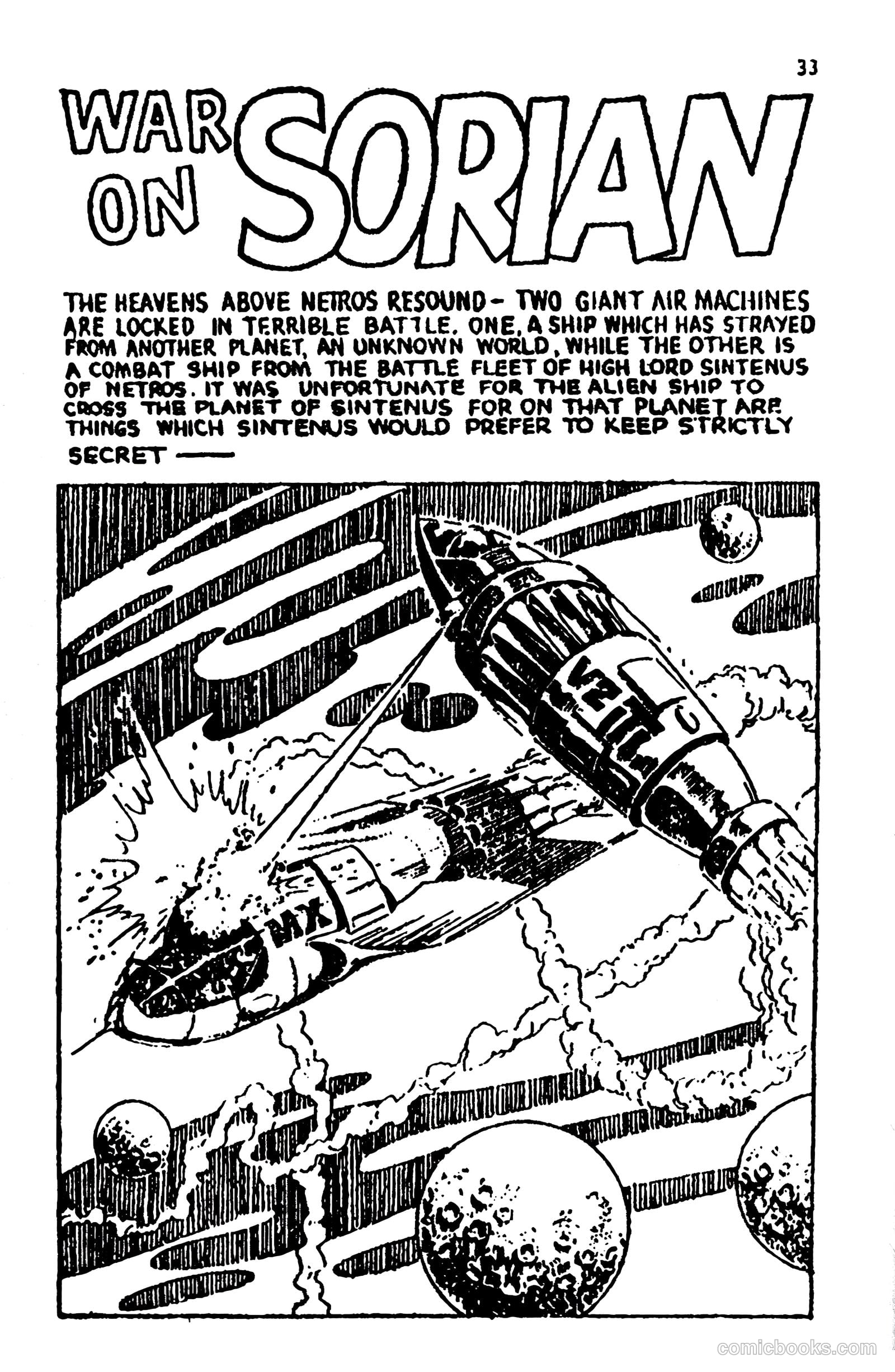 Tit-Bits Science Fiction Comics #2 (1953) — page 35 of 68