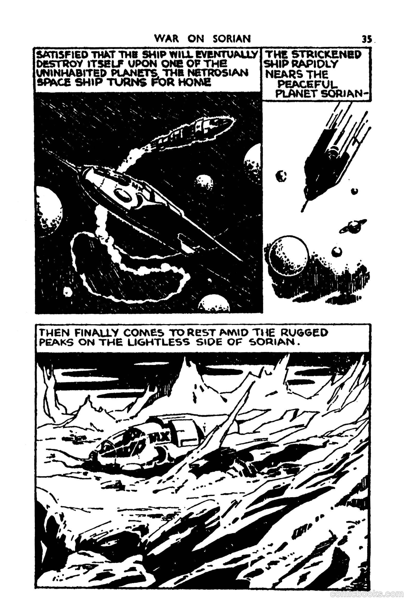 Tit-Bits Science Fiction Comics #2 (1953) — page 37 of 68